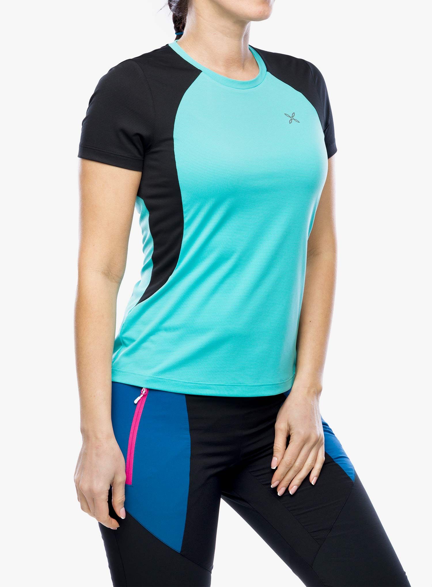 Dámské rychleschnoucí triko Montura Sliding T-shirt - light blue