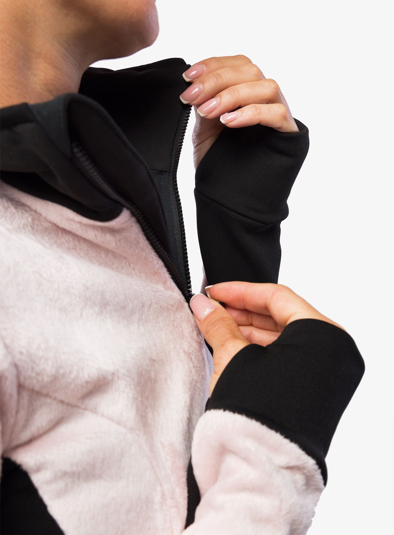 Fleecová mikina dámská Montura Soft Trek Maglia - light rose