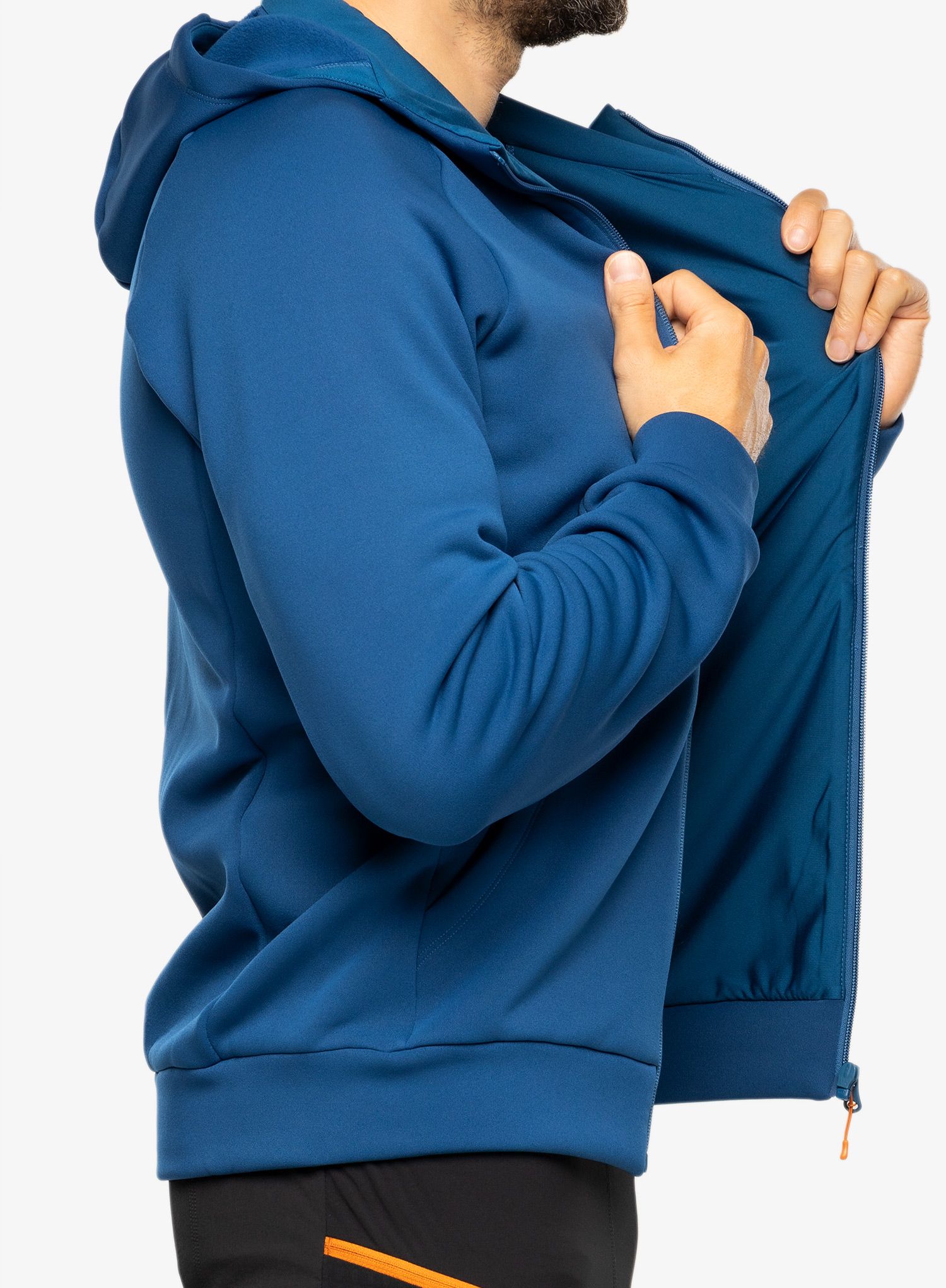 Mikina s kapucí Montura Soundtrack Maglia - deep blue