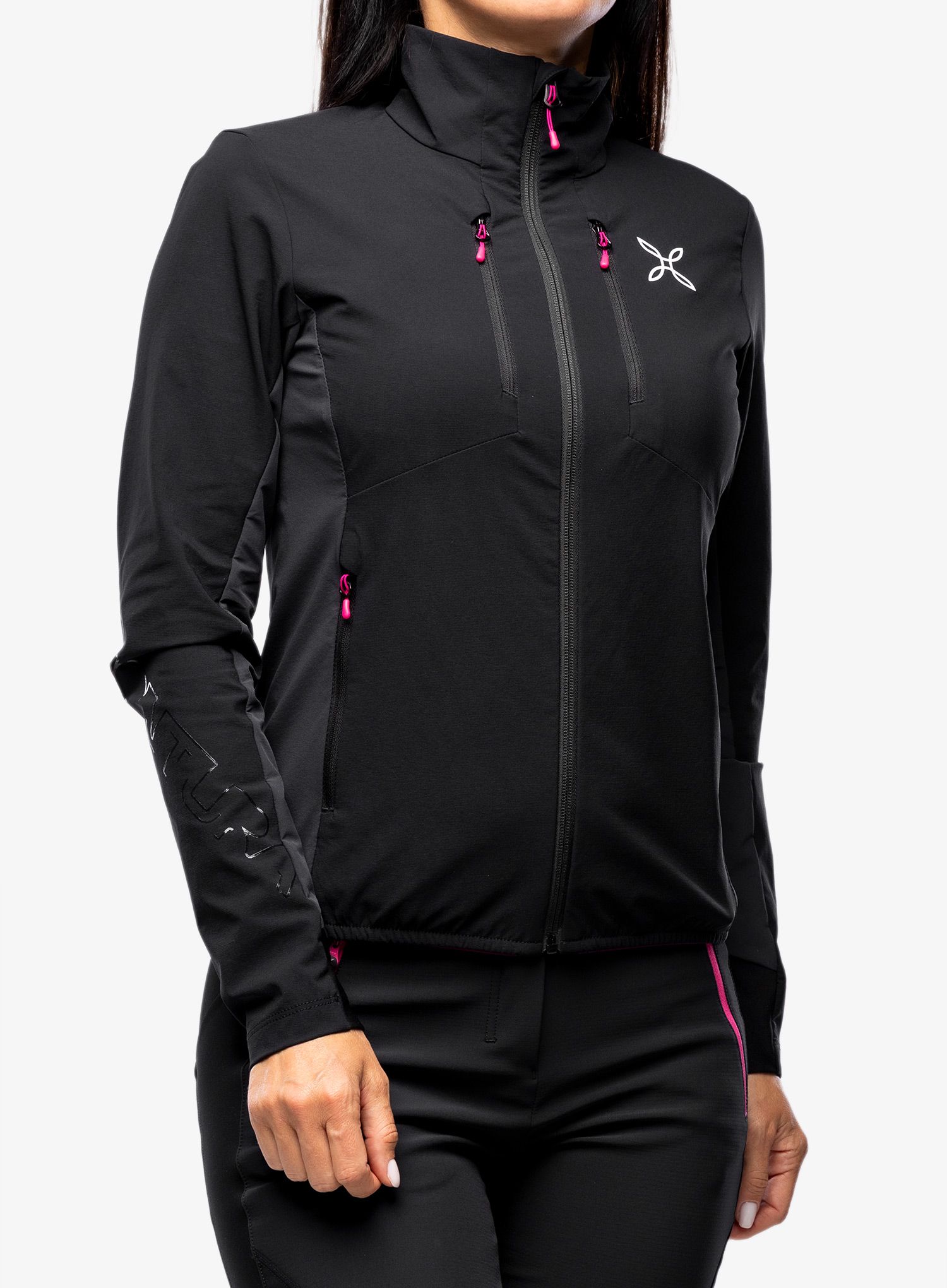 Softshellová bunda dámská Montura Speed Style Jacket - black/intense violet