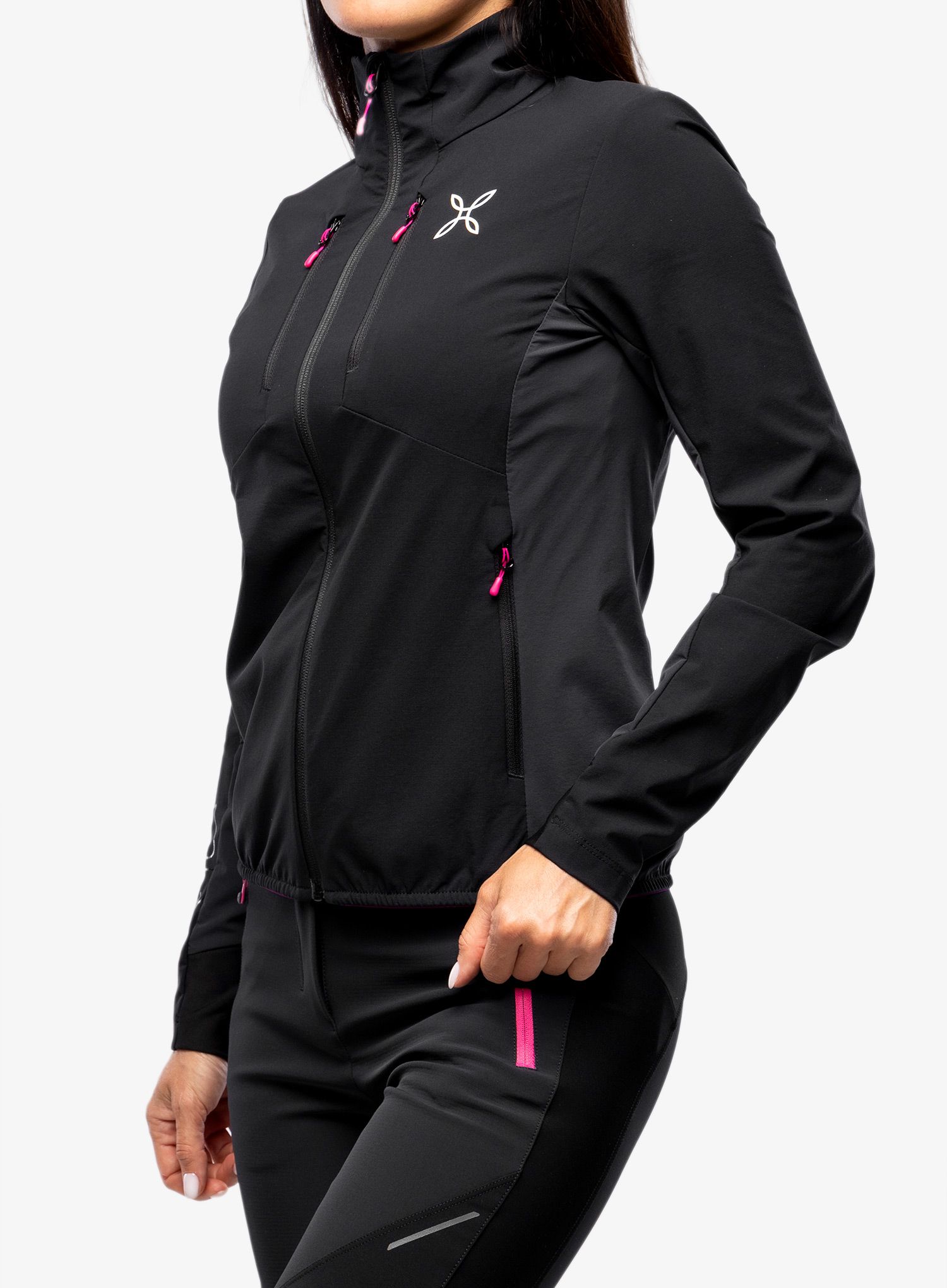 Softshellová bunda dámská Montura Speed Style Jacket - black/intense violet