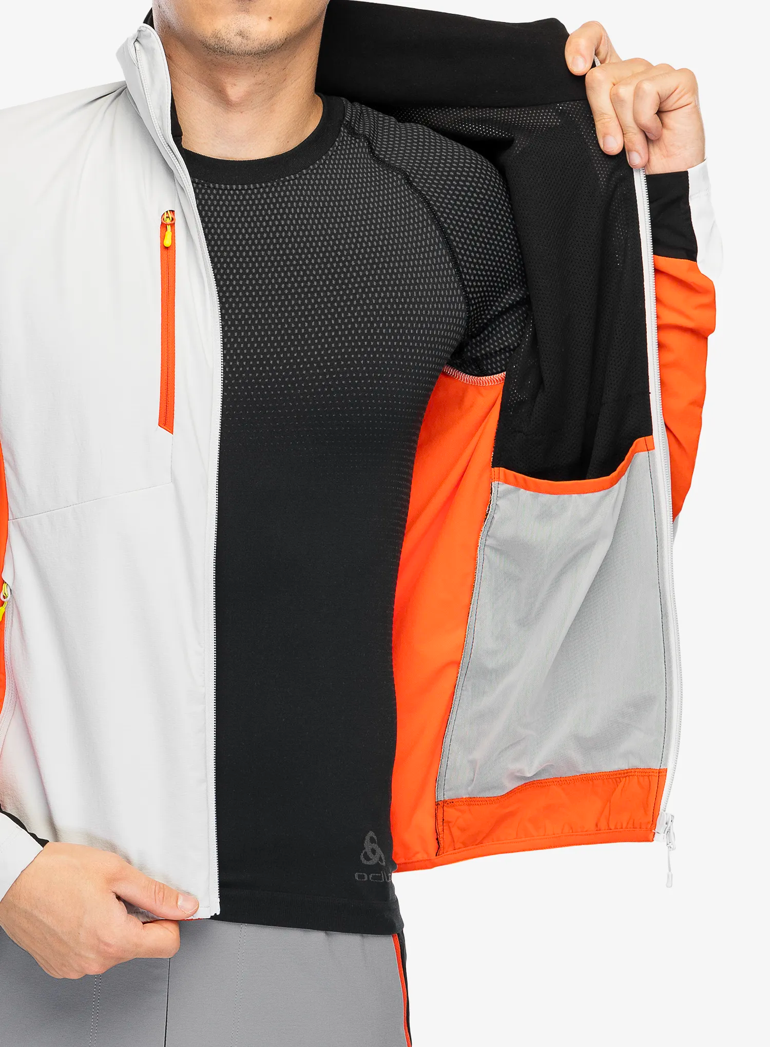 Softshellová bunda Montura Speed Style Jacket - quiet grey/orange