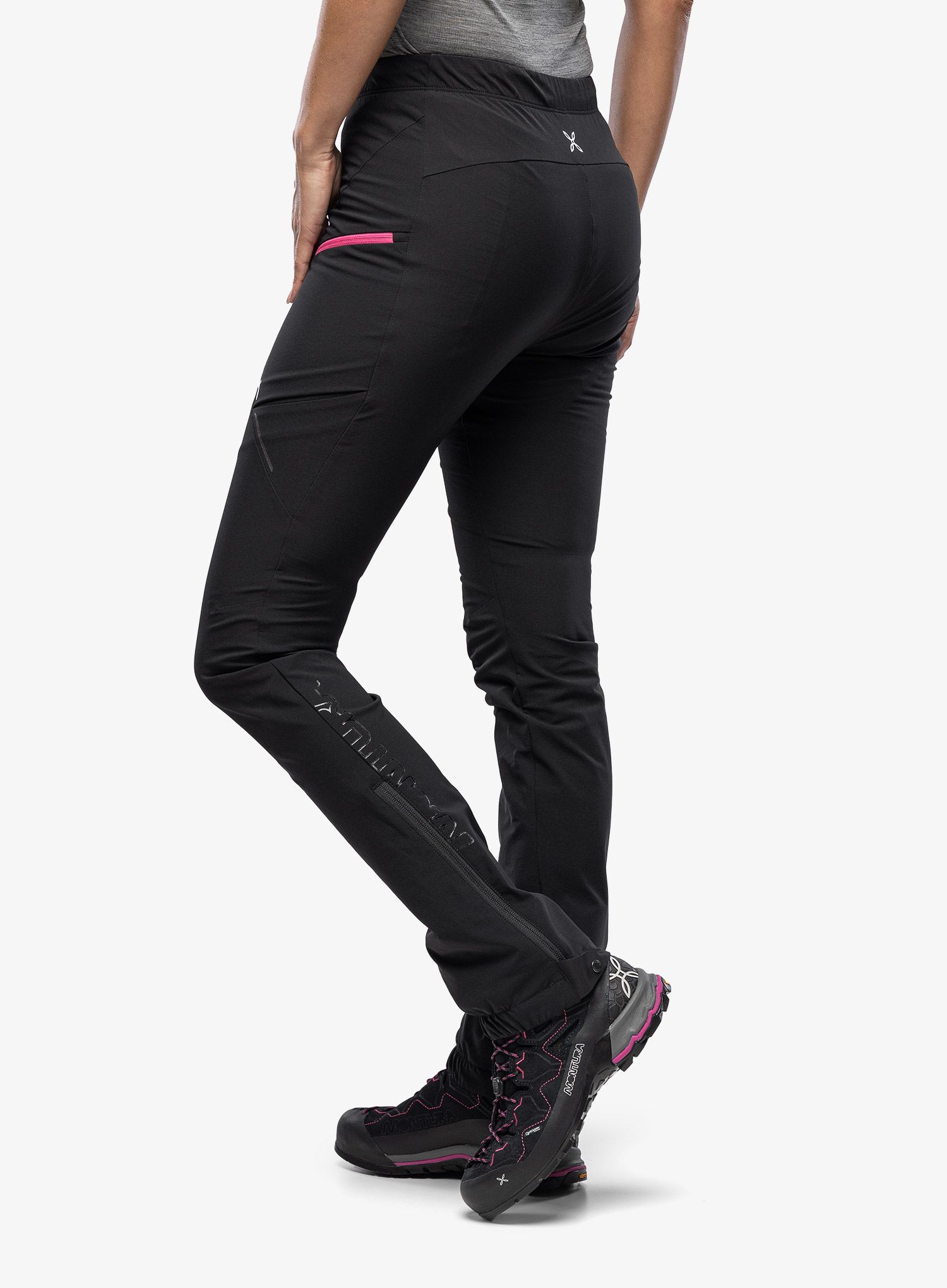 Skialpové kalhoty dámské Montura Speed Style Pants - black/intense violet