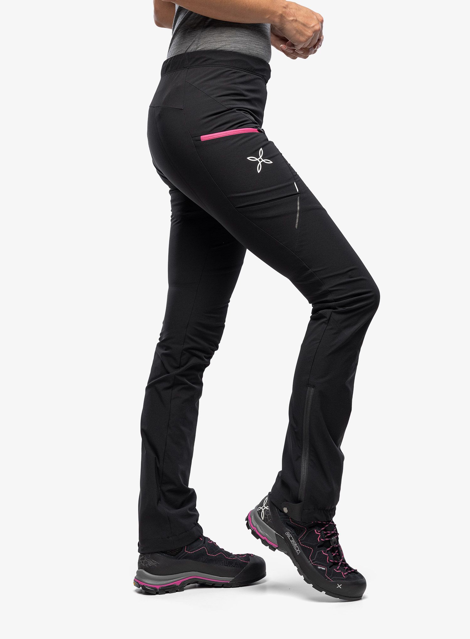 Skialpové kalhoty dámské Montura Speed Style Pants - black/intense violet