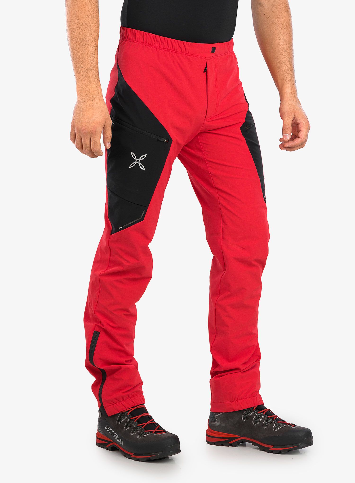 Skialpové kalhoty pánské Montura Speed Style Pants - power red