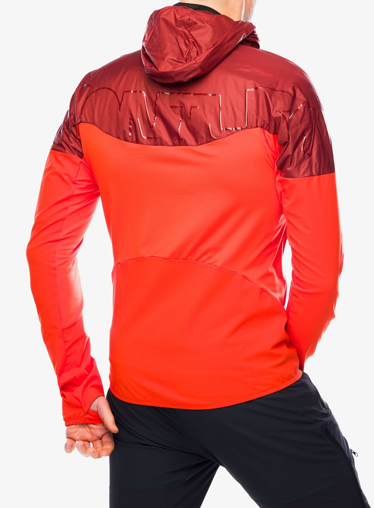 Softshellová bunda Montura Spitze Hybrid Jacket - bright orange/tobacco