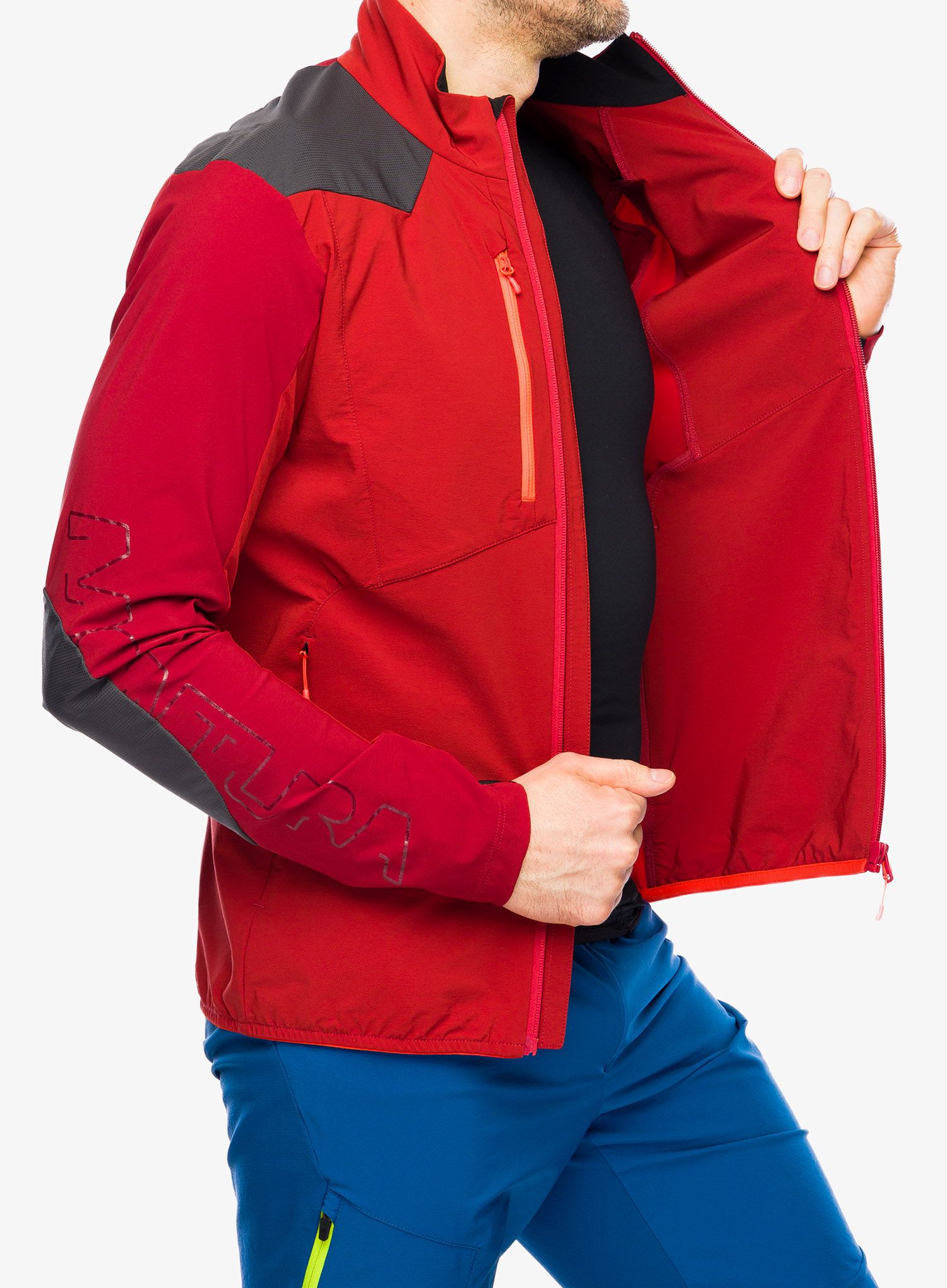 Bunda Montura Spitze Jacket - tobacco/bright orange