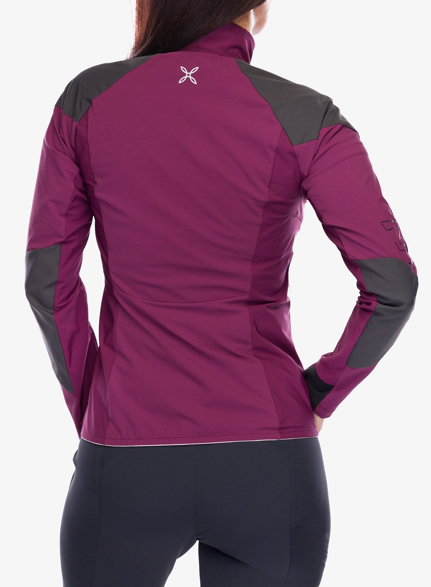 Dámská bunda Montura Spitze Jacket - wine/light rose
