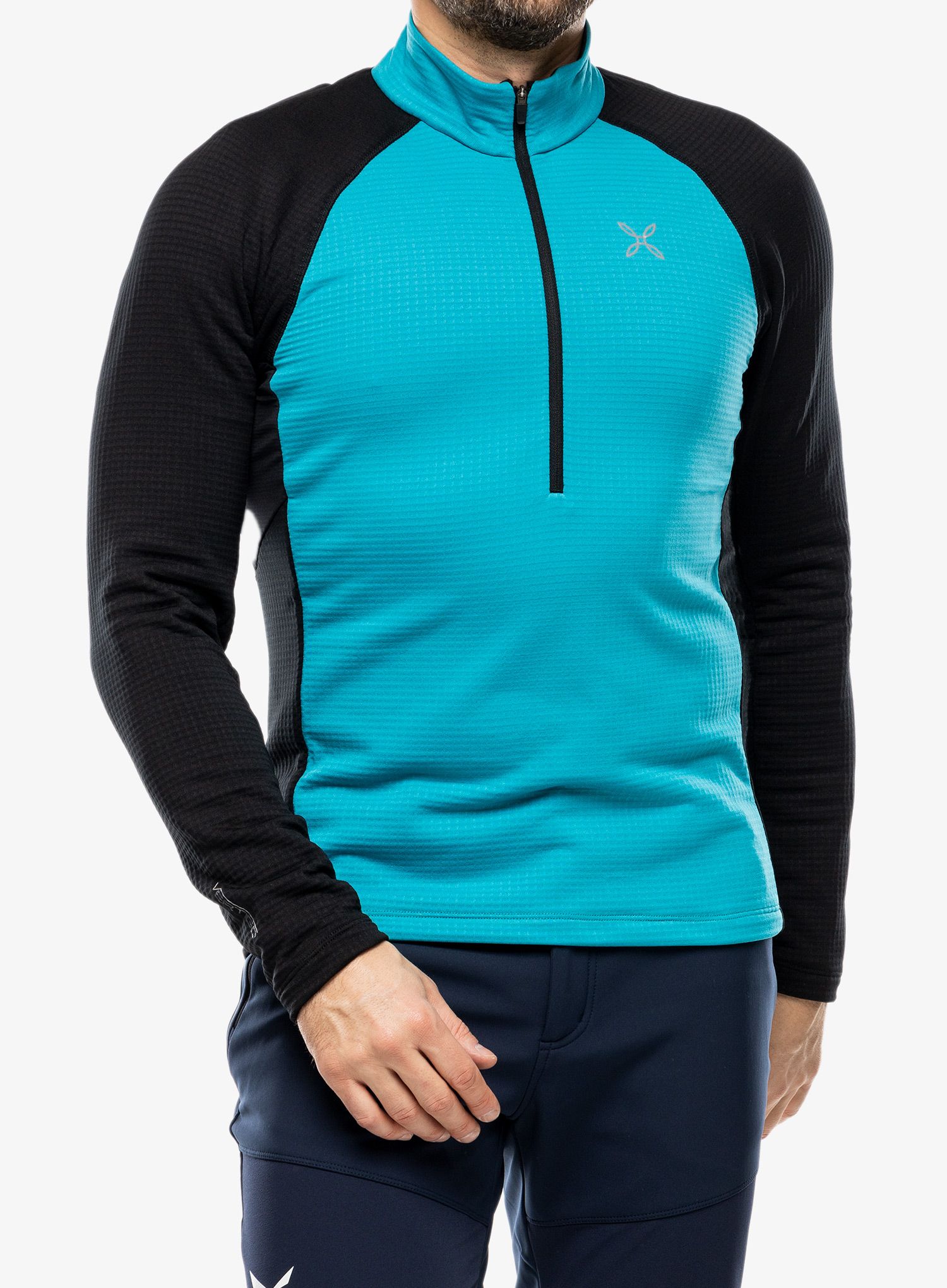 Pánská mikina Montura Stretch Color 2 Anorak - marine