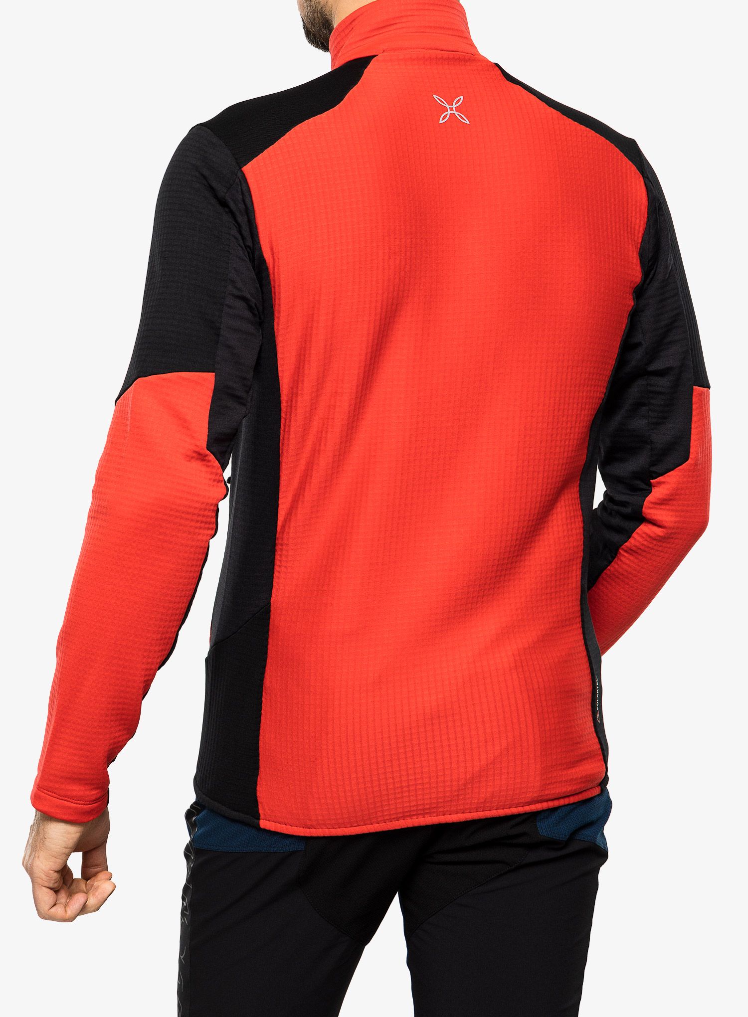 Fleece mikina Montura Stretch Color Jacket - power red