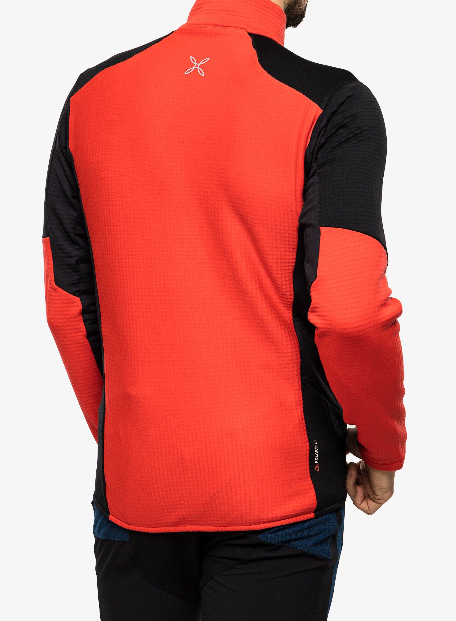 Fleece mikina Montura Stretch Color Jacket - power red