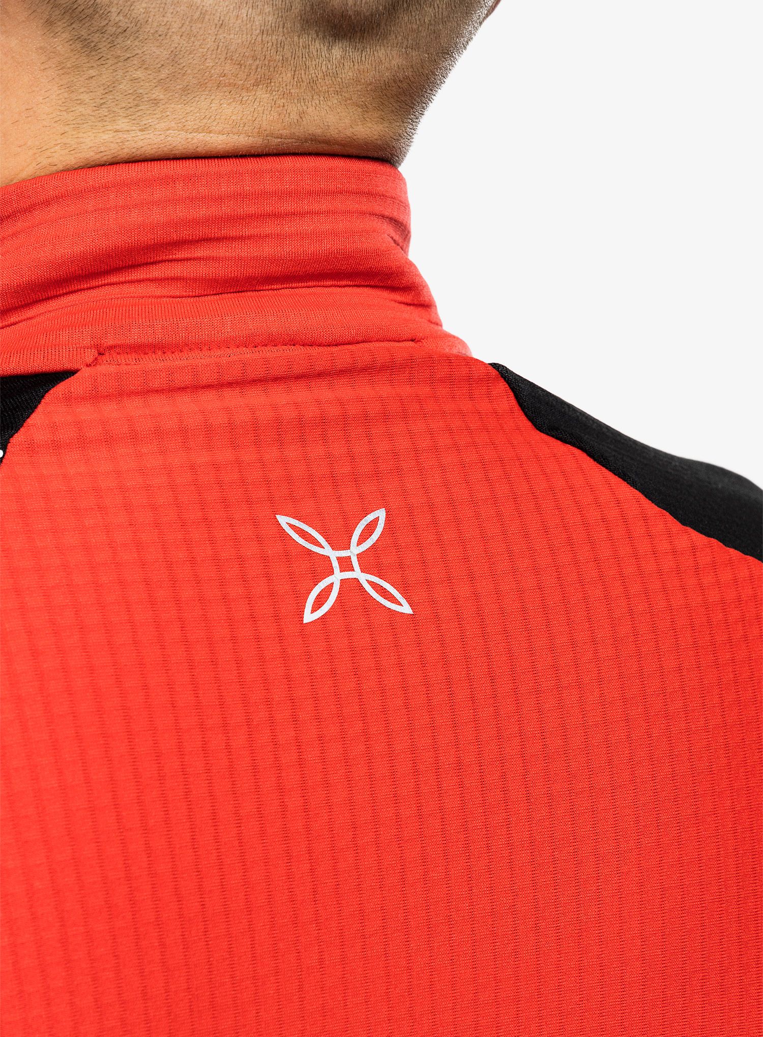 Fleece mikina Montura Stretch Color Jacket - power red
