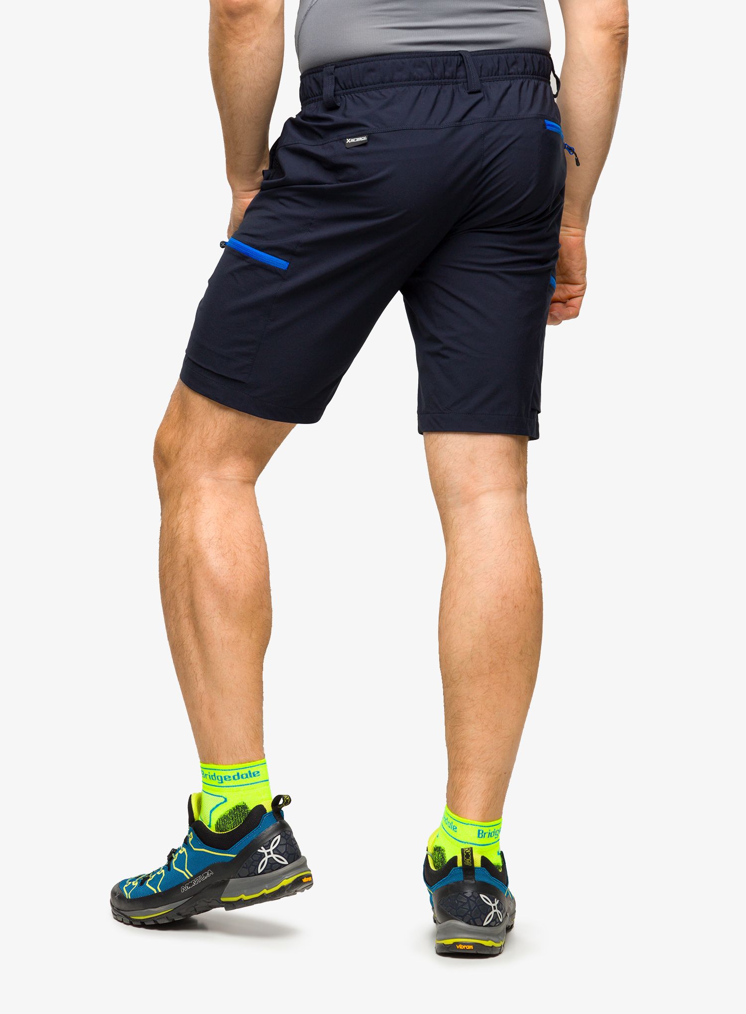 Kraťasy Montura Stretch Light Bermuda - blu notte/celeste