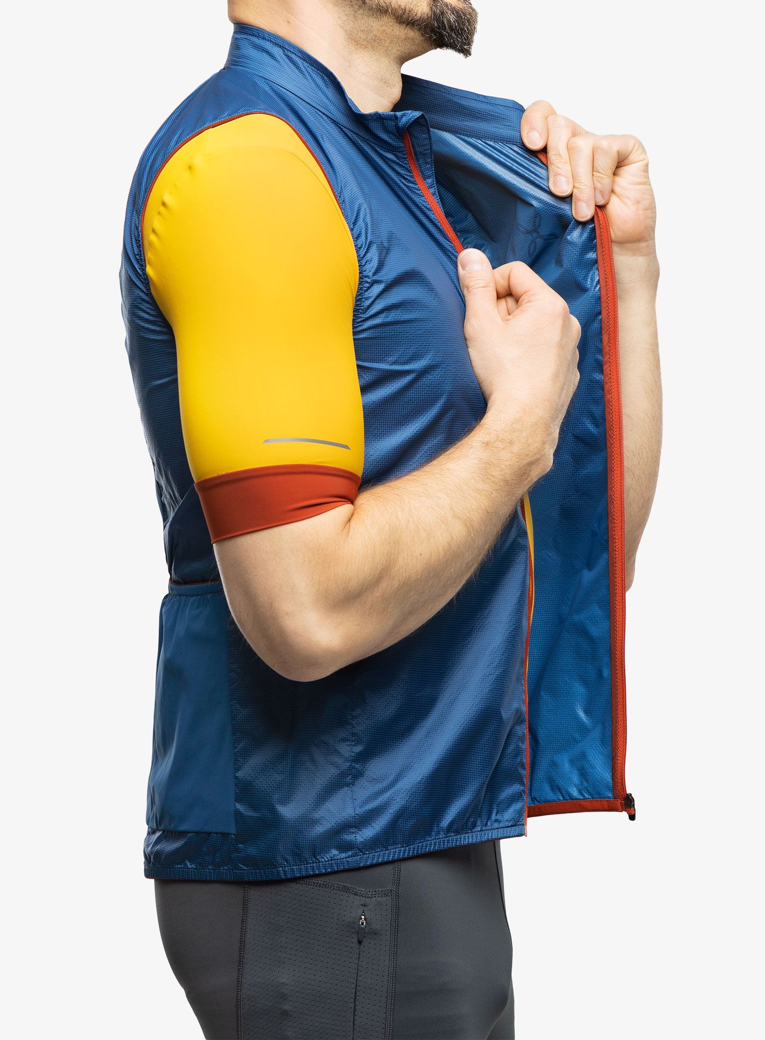 Vesta na kolo Montura Terra Vest - deep blue/tobacco