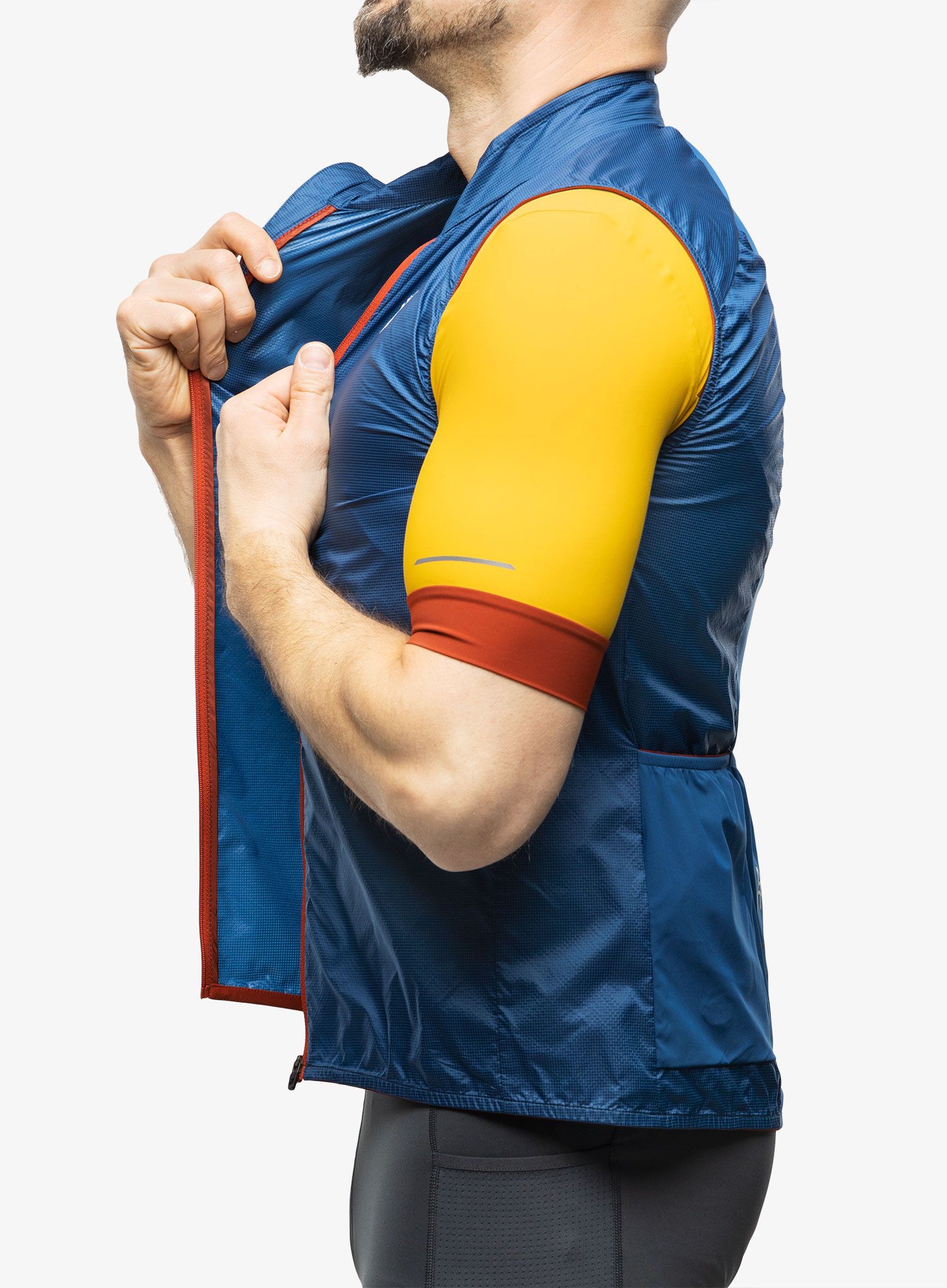 Vesta na kolo Montura Terra Vest - deep blue/tobacco