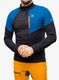 Mikina bez kapuce Montura Thermal Grid 2 Anorak - black/deep blue