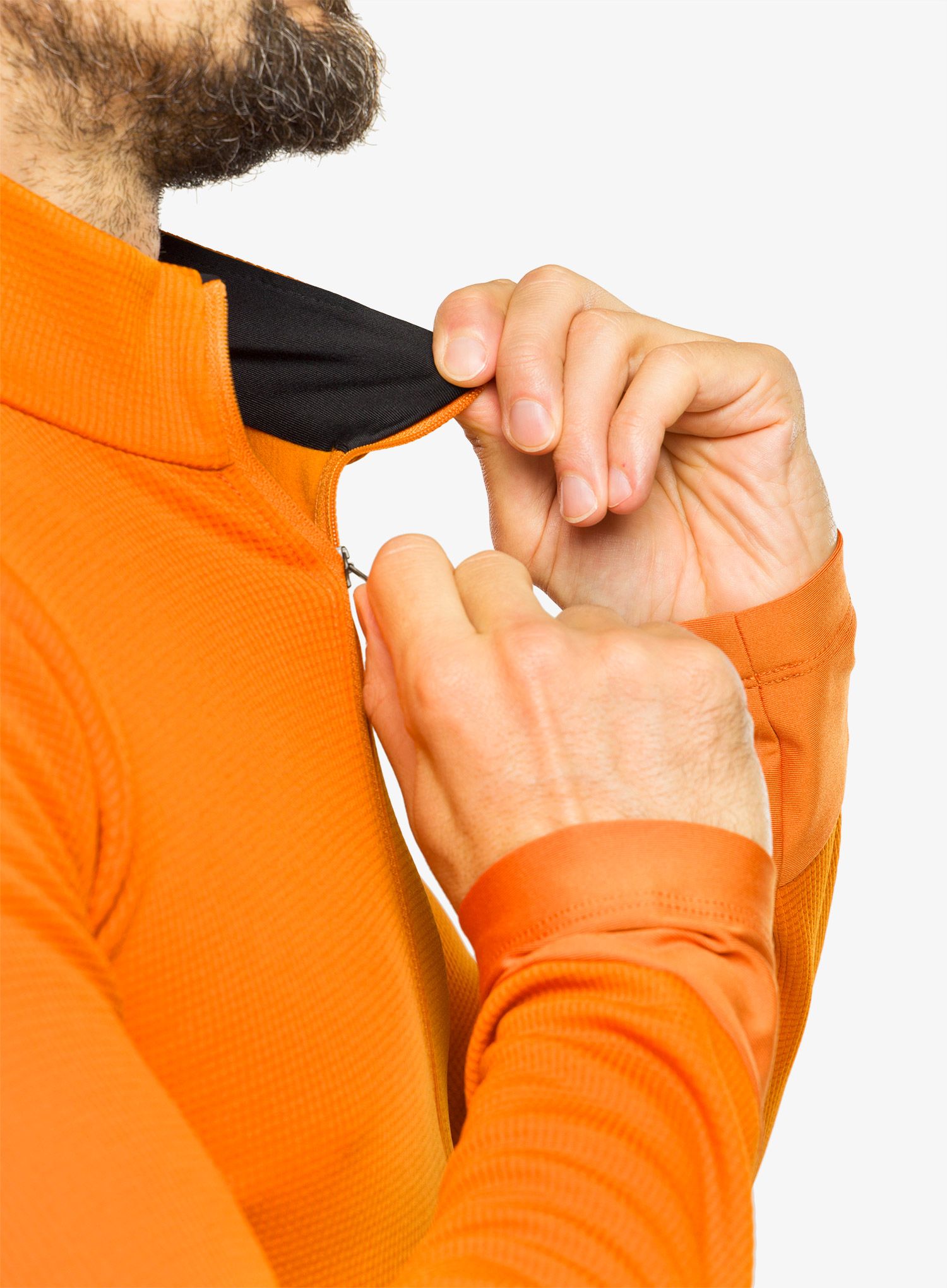 Fleece mikina Montura Thermic 2 Maglia - mandarine