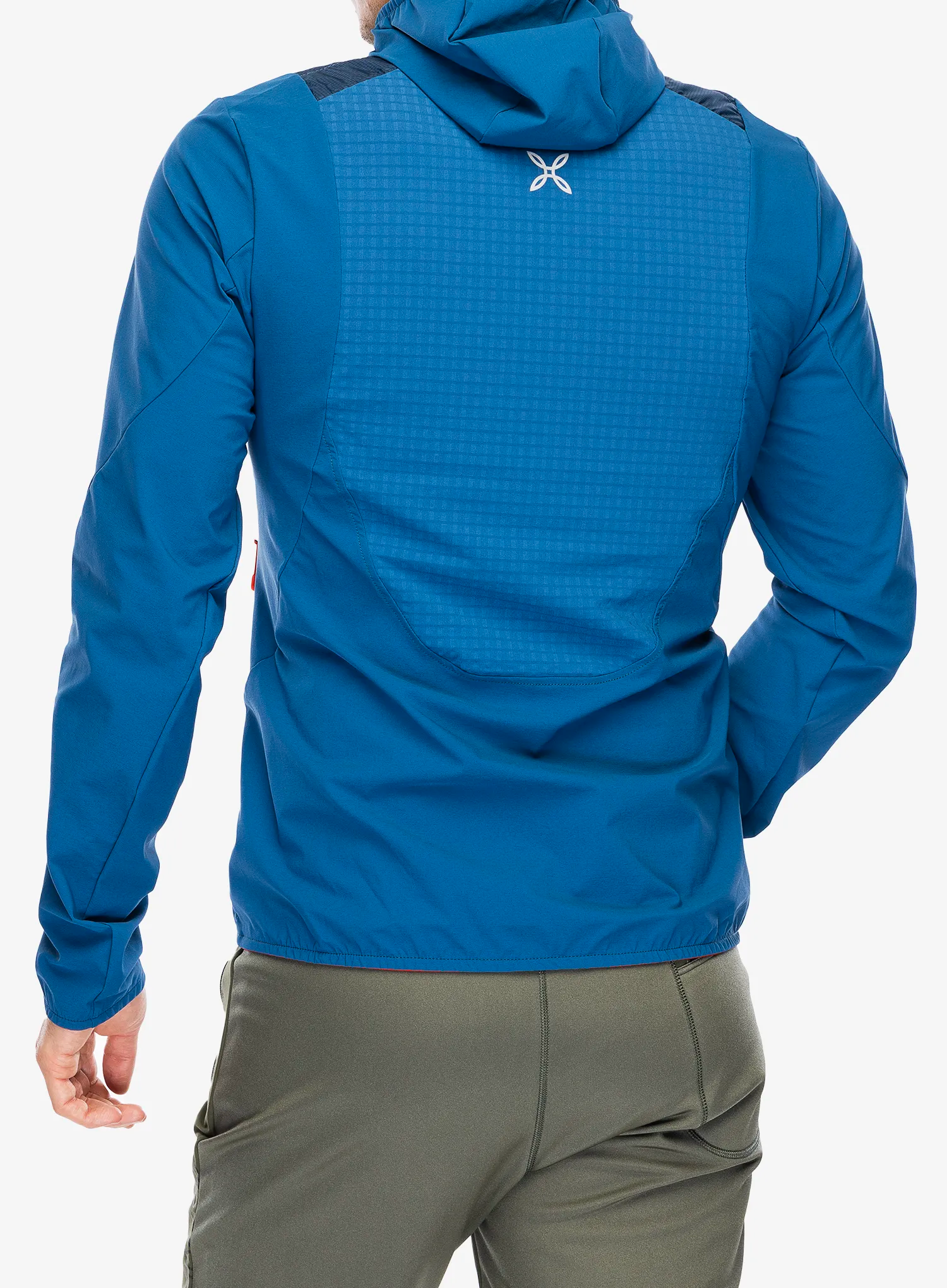 Hybridní bunda Montura Trace Hybrid Jacket - deep blue/orange