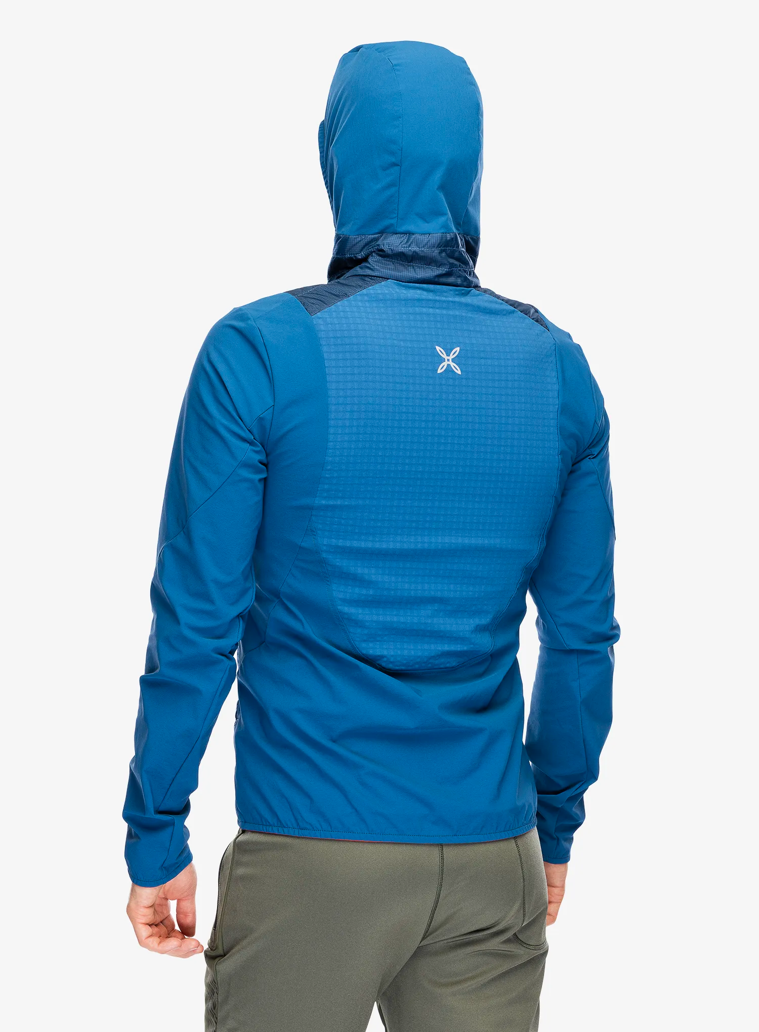 Hybridní bunda Montura Trace Hybrid Jacket - deep blue/orange