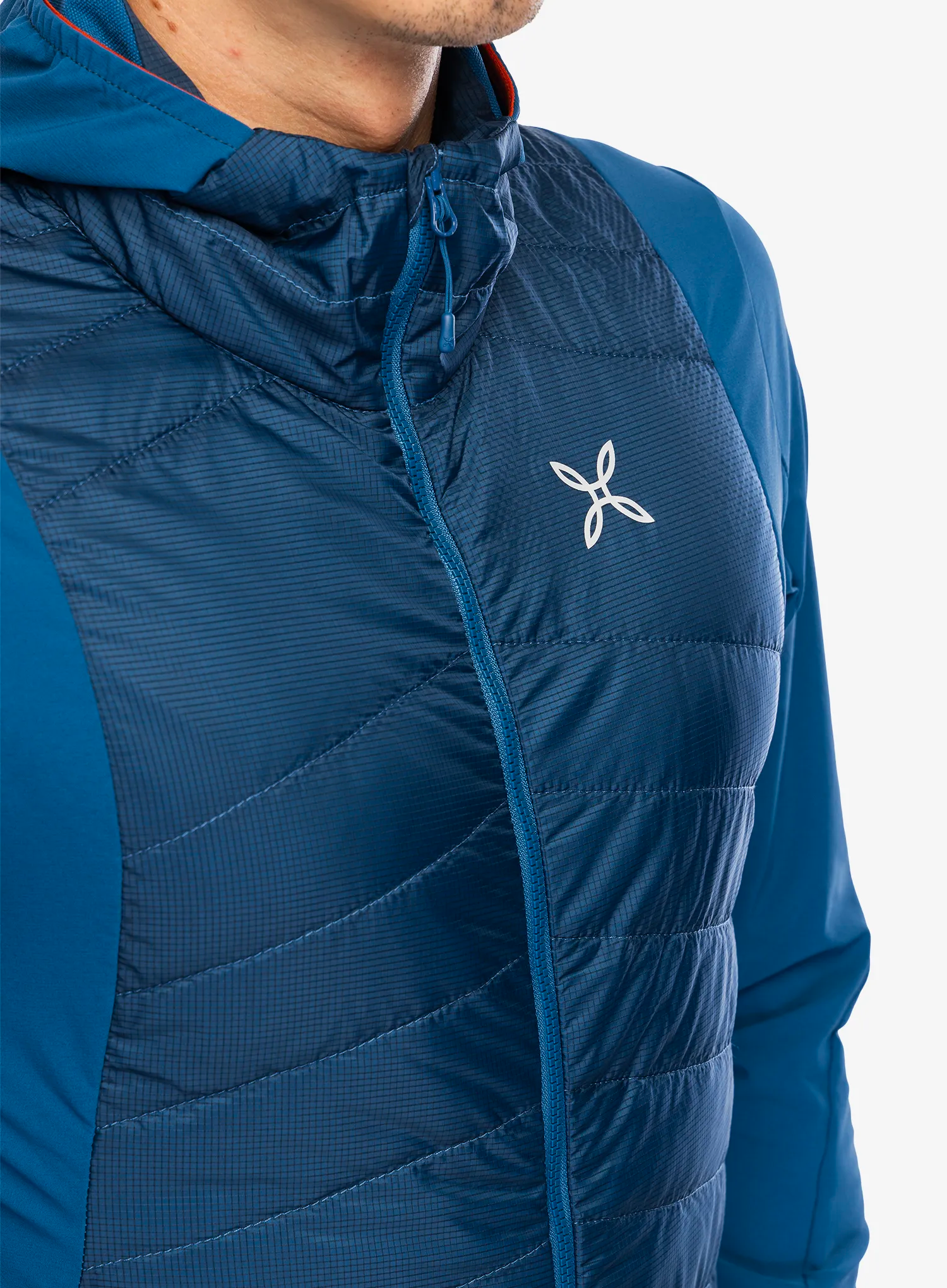 Hybridní bunda Montura Trace Hybrid Jacket - deep blue/orange