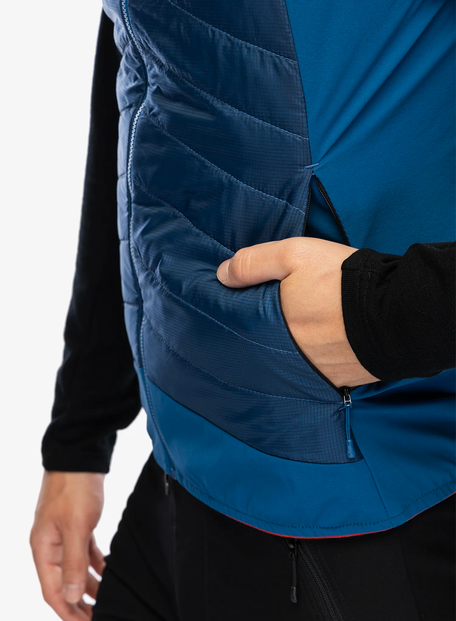 Vesta Montura Trace Hybrid Vest - deep blue/orange