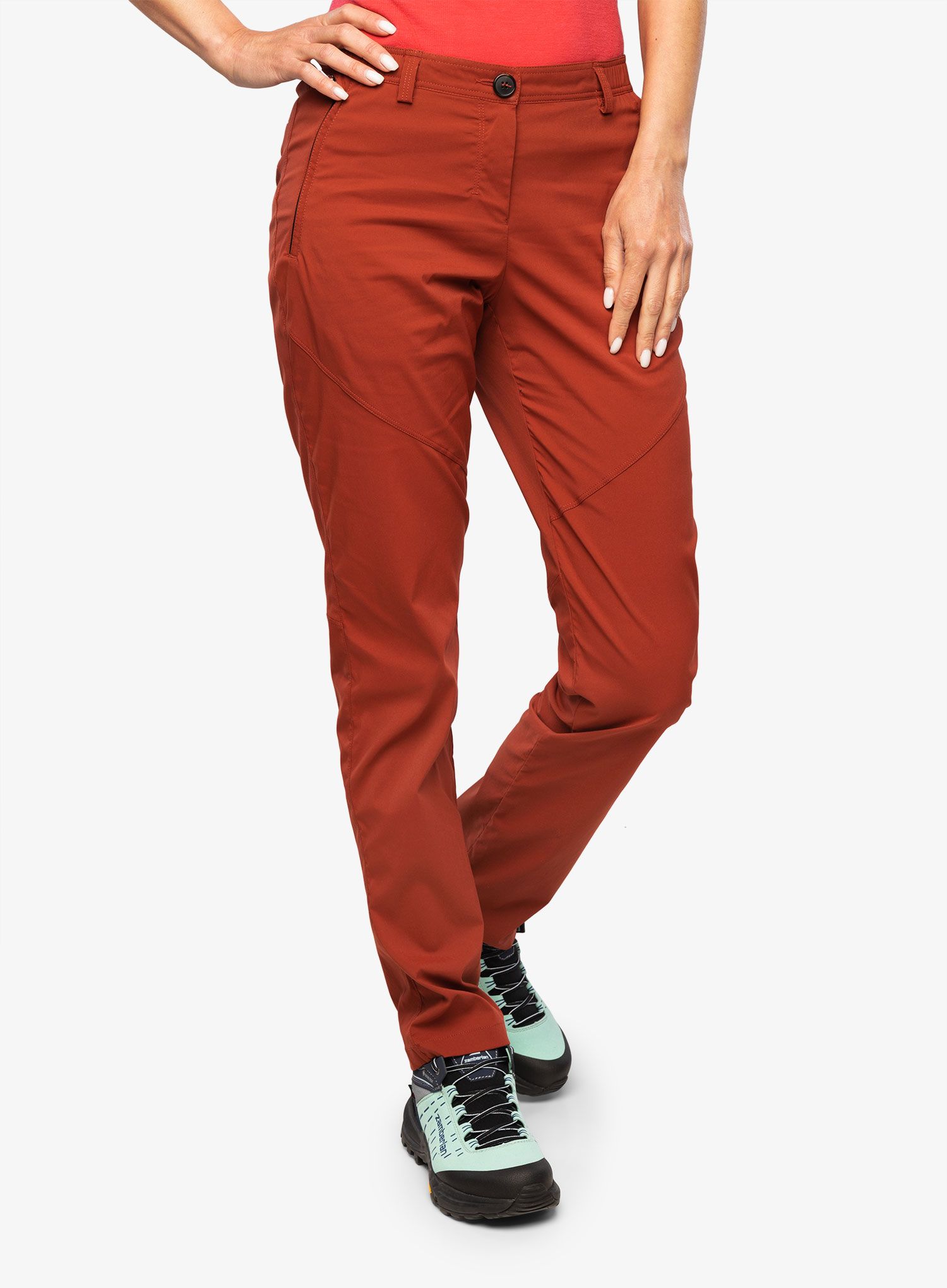 Trekové kalhoty dámské Montura Travel Geo Pants - tobacco