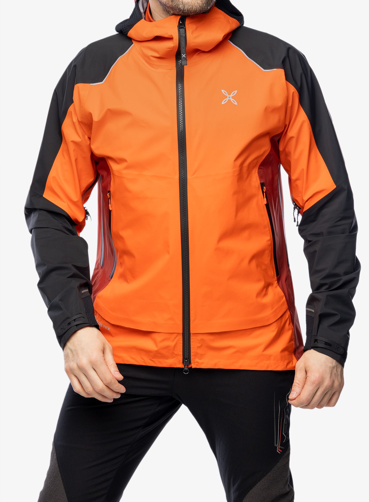 GORE TEX bunda Montura Tribute Jacket - bright orange/tobacco