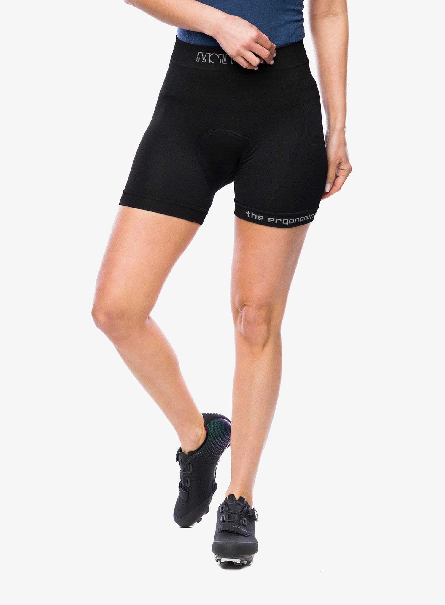 Dámské cyklistické kraťasy s vložkou Montura Under Shorts - black