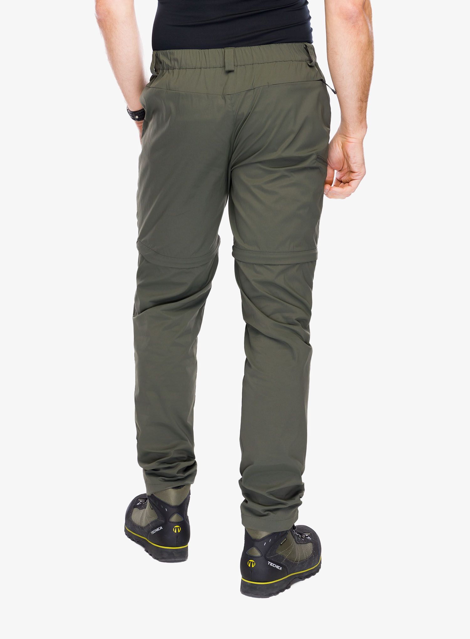 Turistické kalhoty Montura Valbruna Zip Off Pants - sage green
