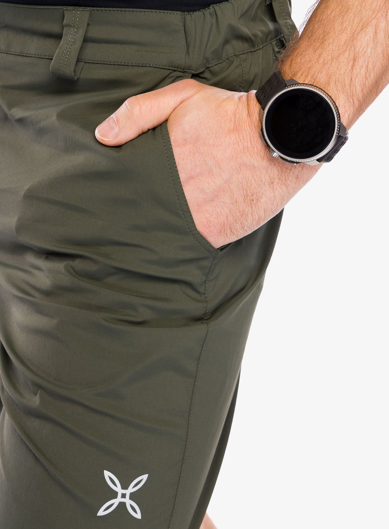 Turistické kalhoty Montura Valbruna Zip Off Pants - sage green