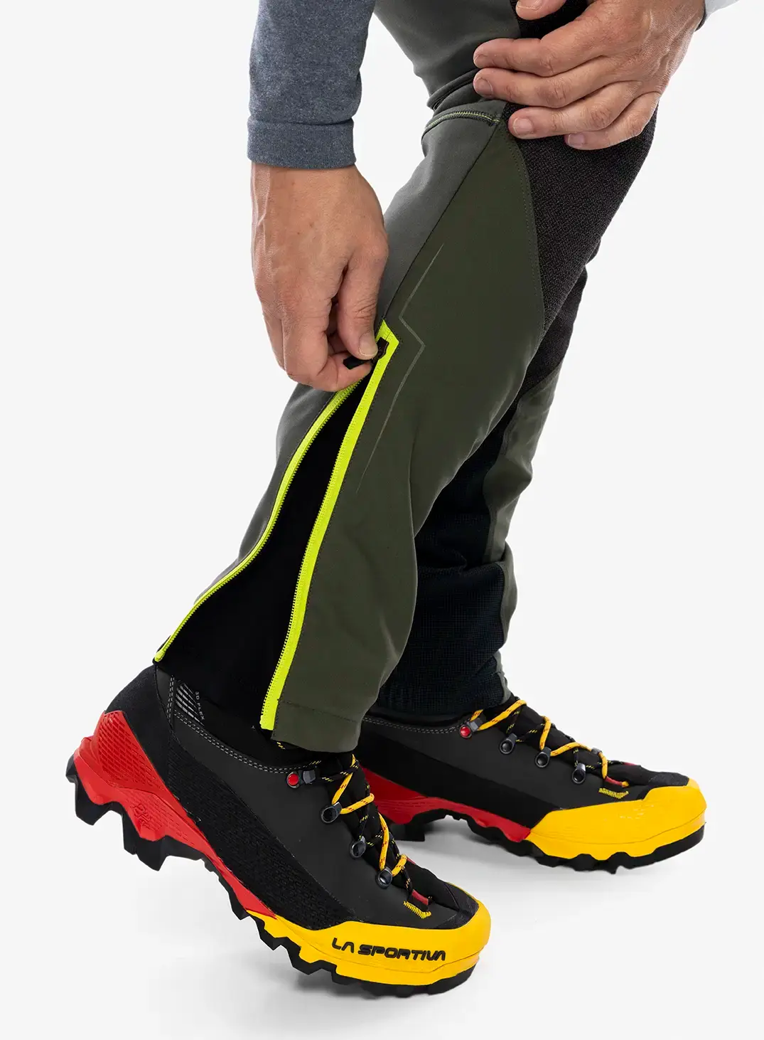 Trekové kalhoty Montura Vertigo 2.0 Pants - sage green/lime green