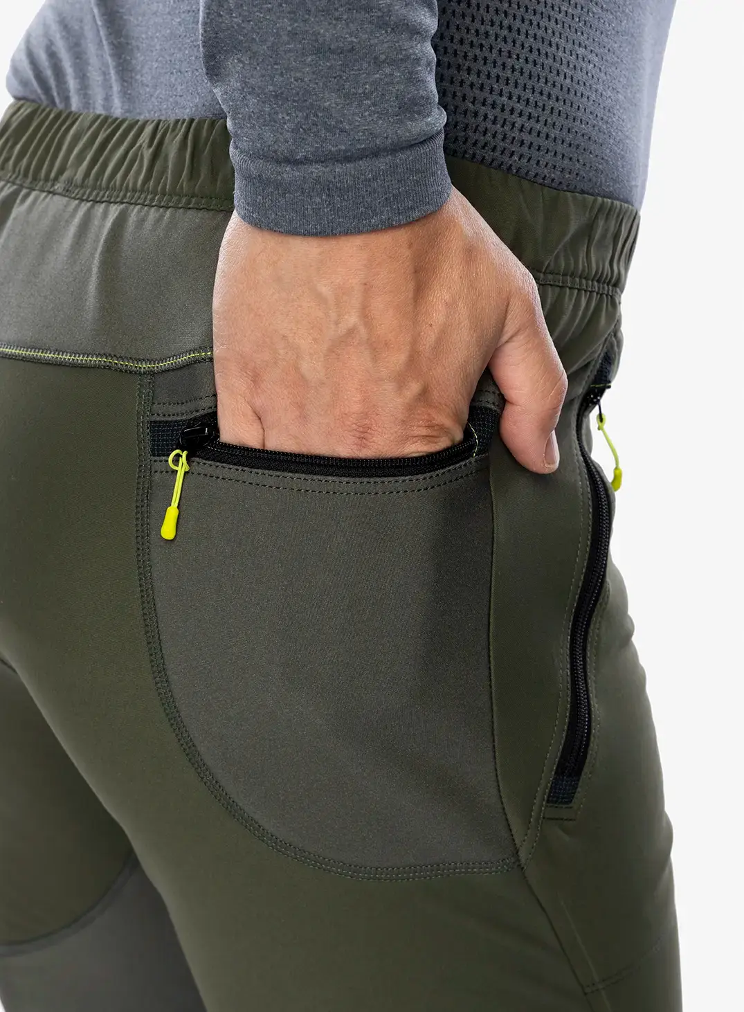 Trekové kalhoty Montura Vertigo 2.0 Pants - sage green/lime green