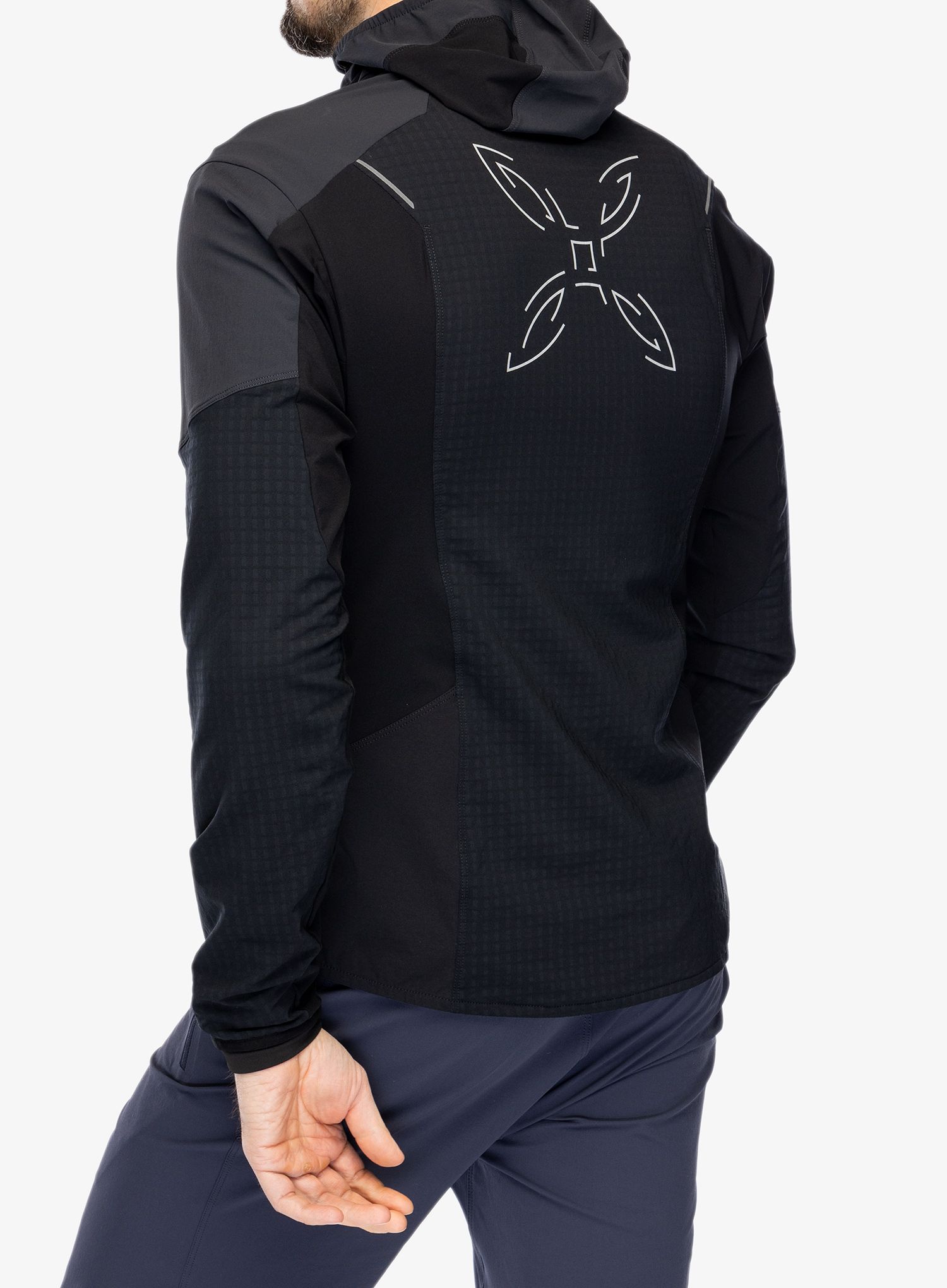 Softshellová bunda Montura Wind Revolution Hoody Jacket - black