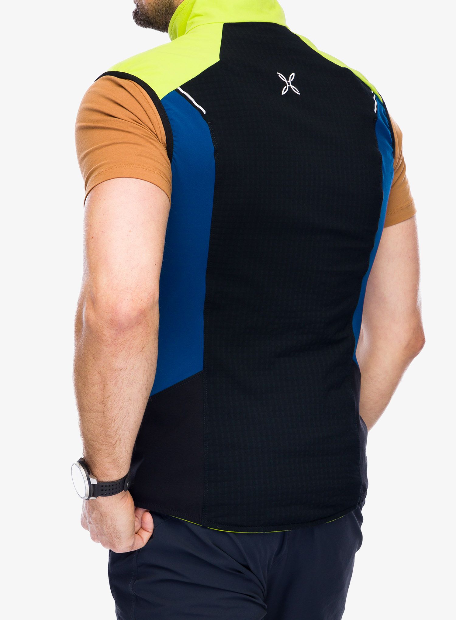 Vesta Montura Wind Revolution Vest - black/lime green