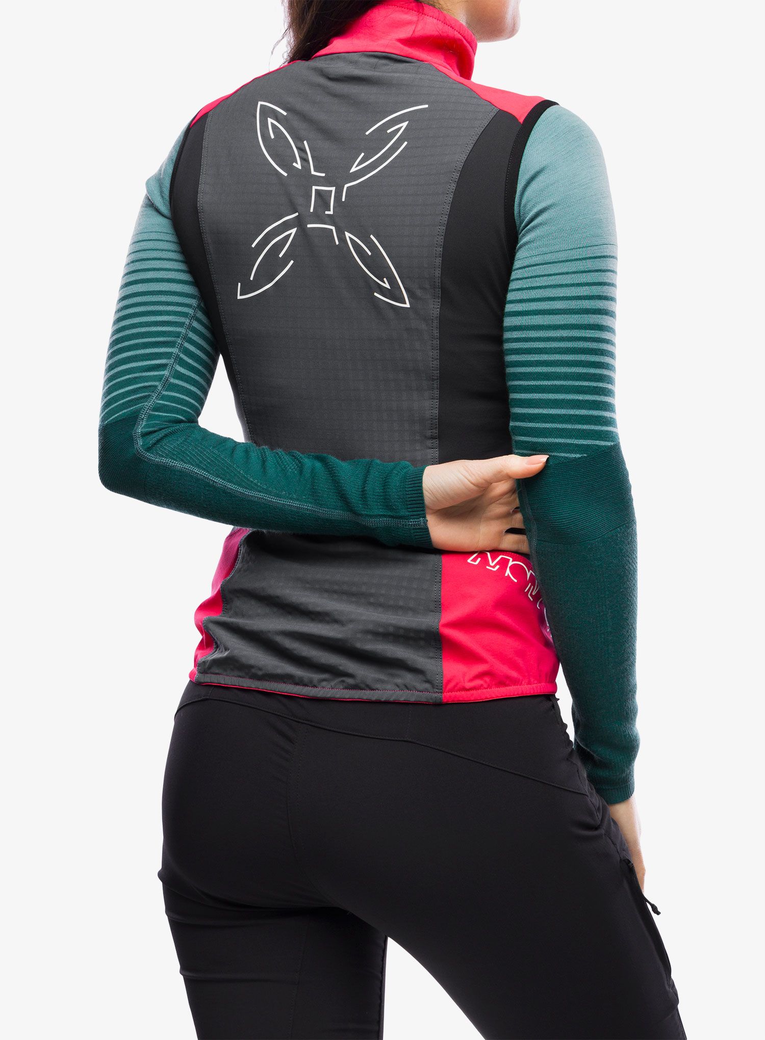 Dámská vesta Montura Wind Revolution Vest - lead