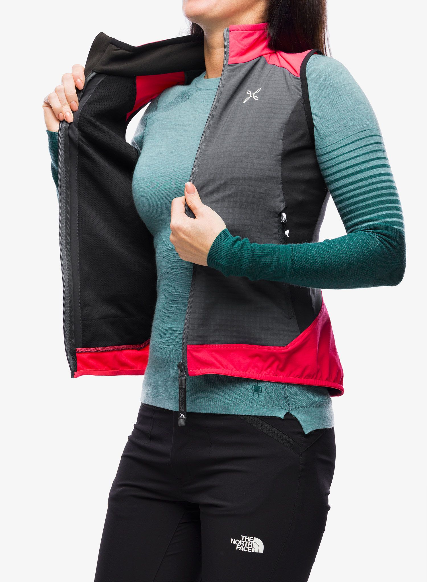 Dámská vesta Montura Wind Revolution Vest - lead