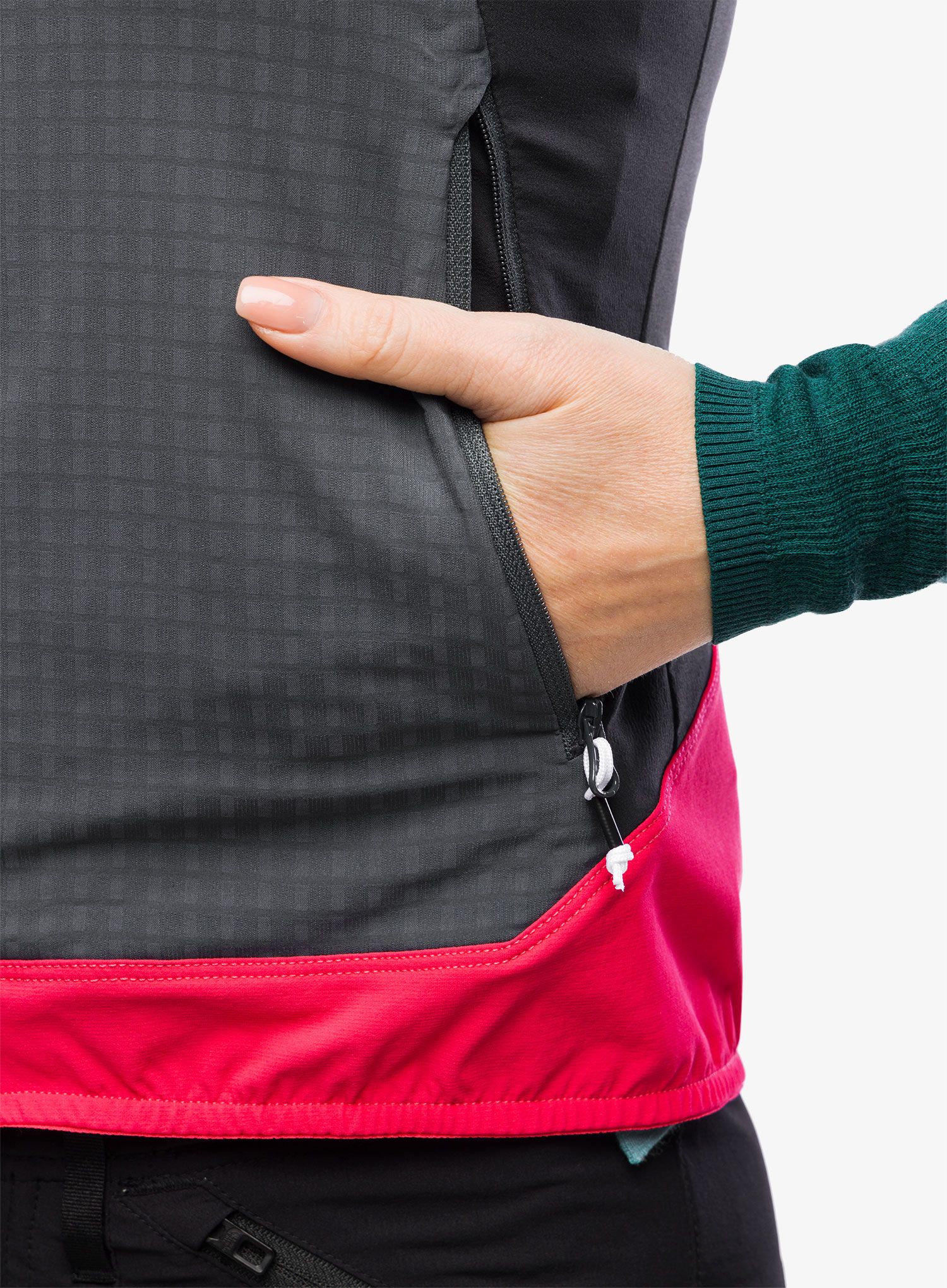 Dámská vesta Montura Wind Revolution Vest - lead
