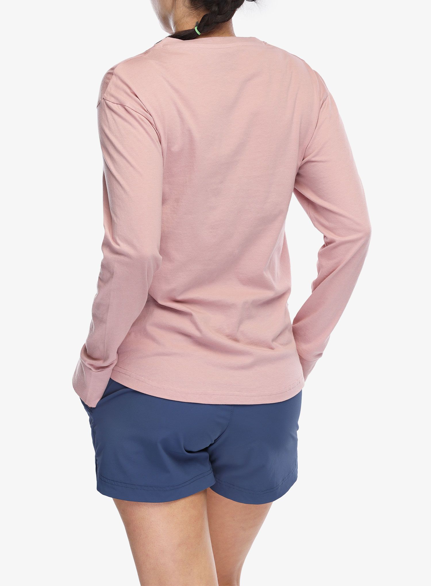 Dámské triko s dlouhým rukávem Moon Climbing Lyra Long Sleeve - rose