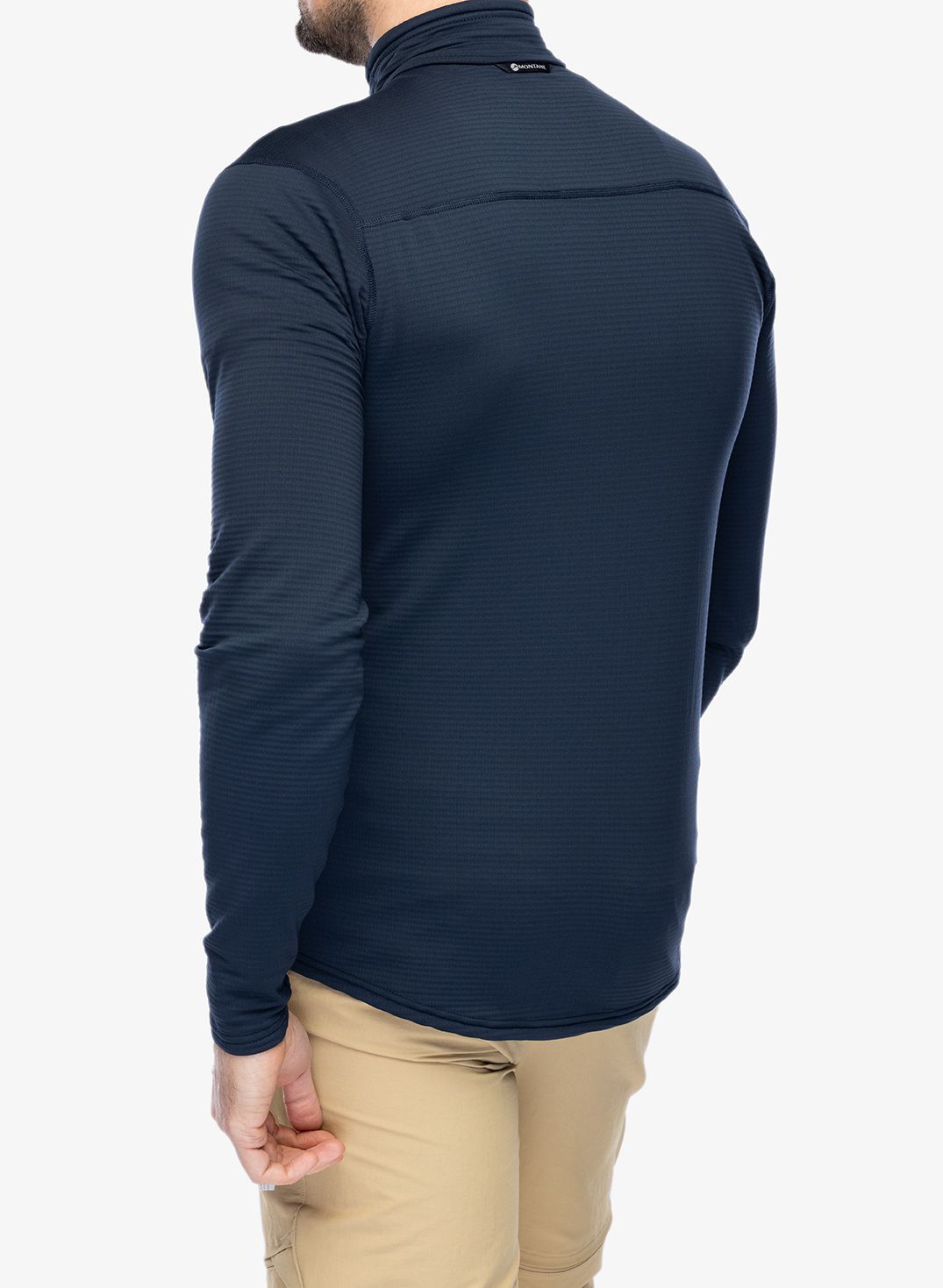 Mikina se zipem Montane Protium Lite Pull-On - eclipse blue