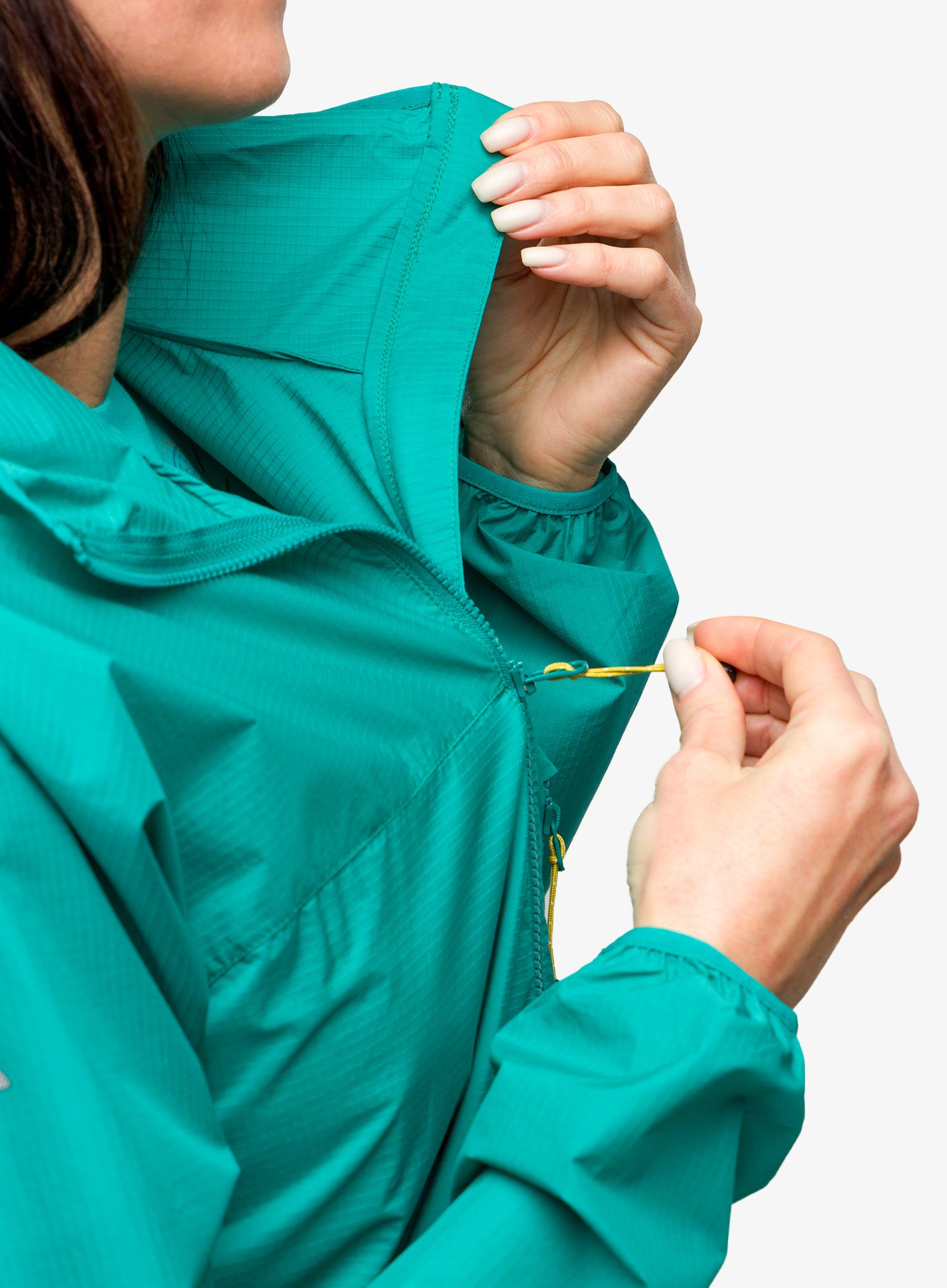 Softshellová bunda dámská Mountain Equipment Aerofoil Full Zip Jacket - jade