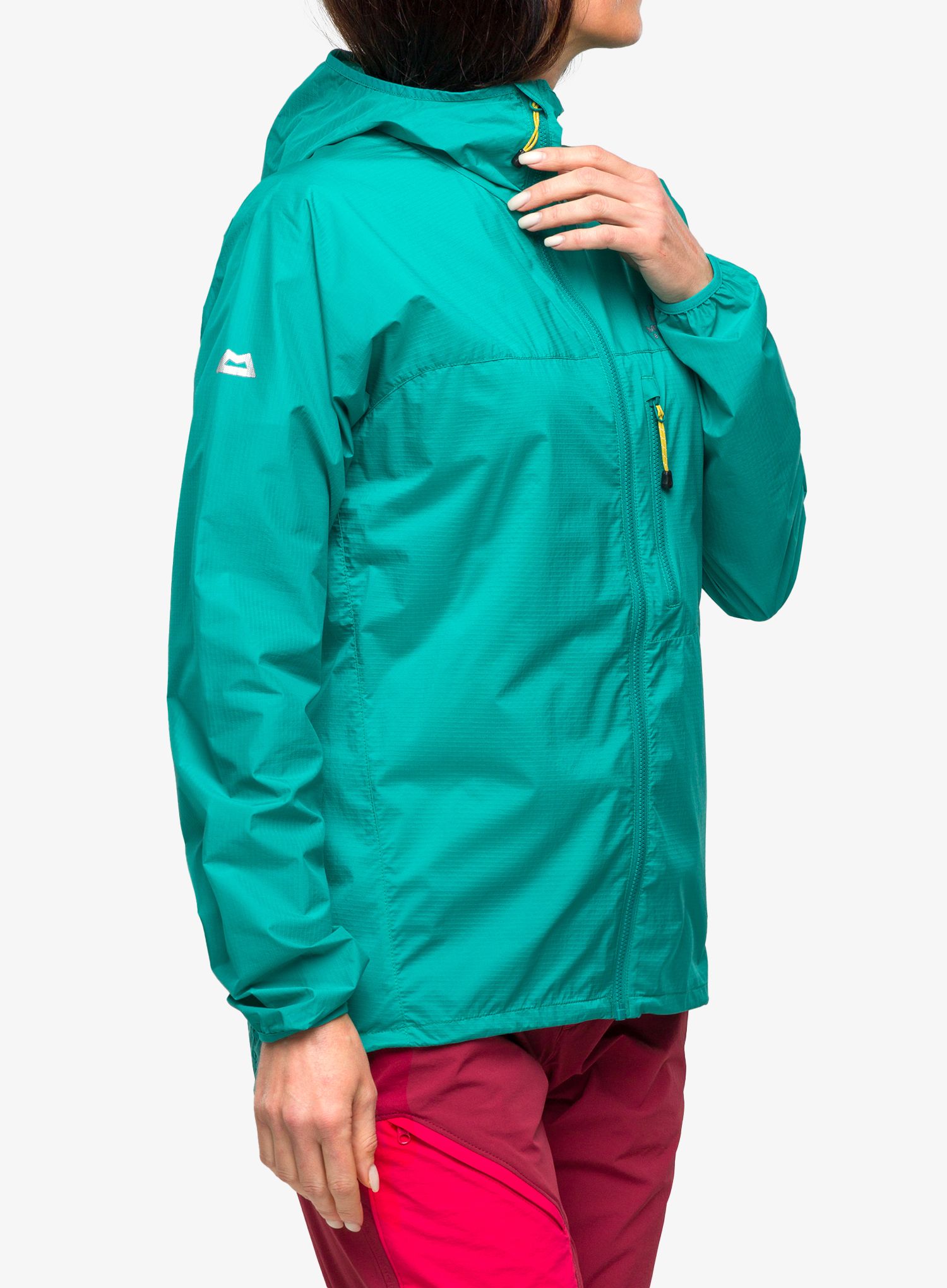 Softshellová bunda dámská Mountain Equipment Aerofoil Full Zip Jacket - jade