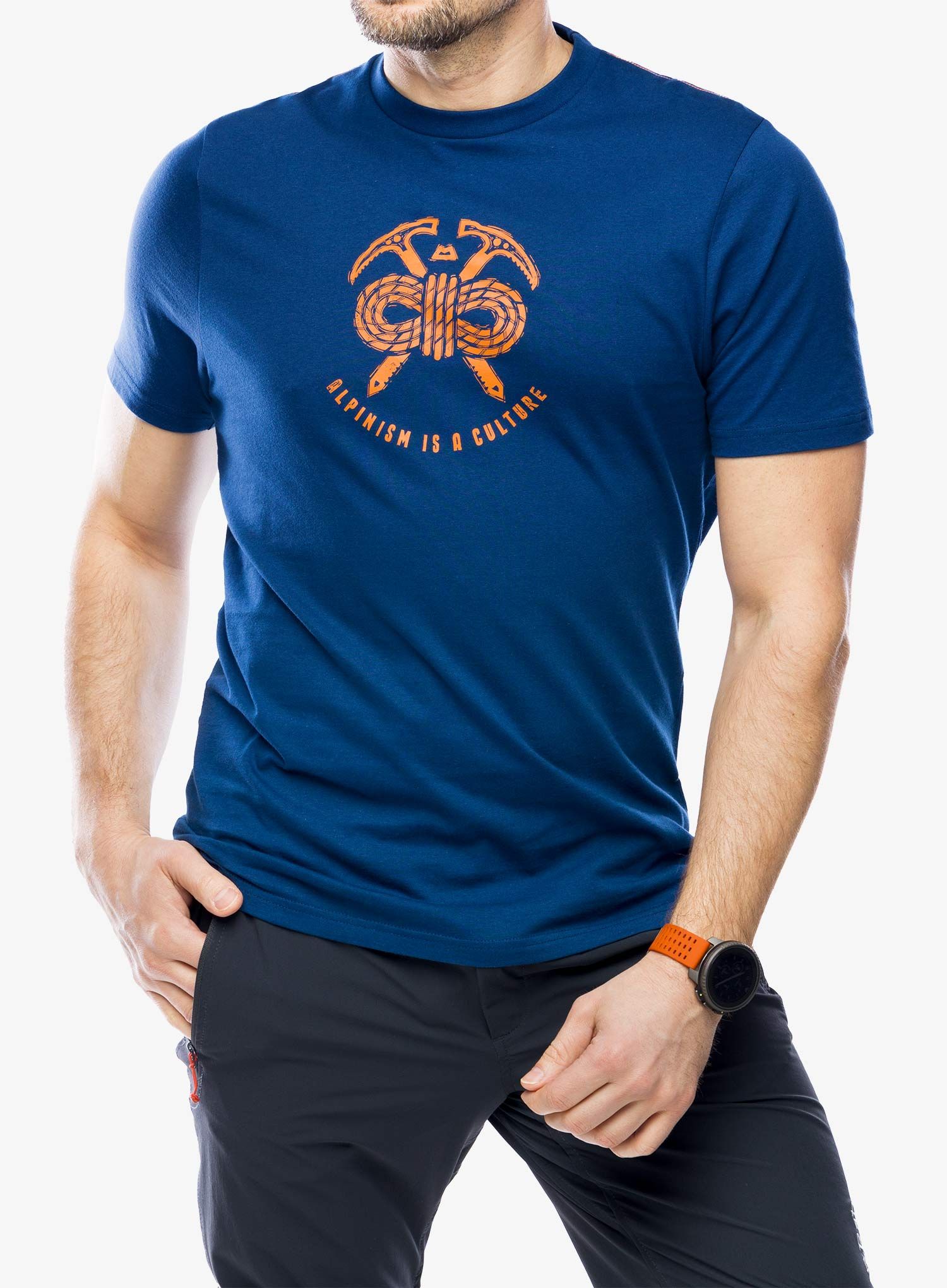 Bavlněné tričko Mountain Equipment Alpinism Tee - admiral blue