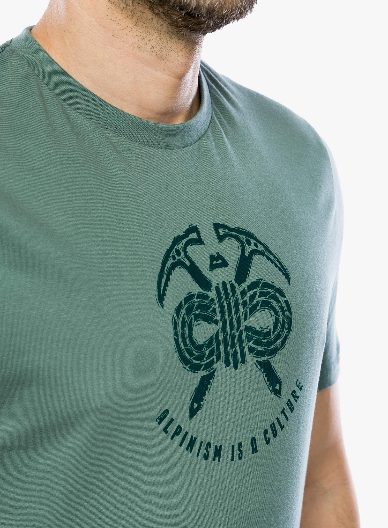 Bavlněné tričko Mountain Equipment Alpinism Tee - sage