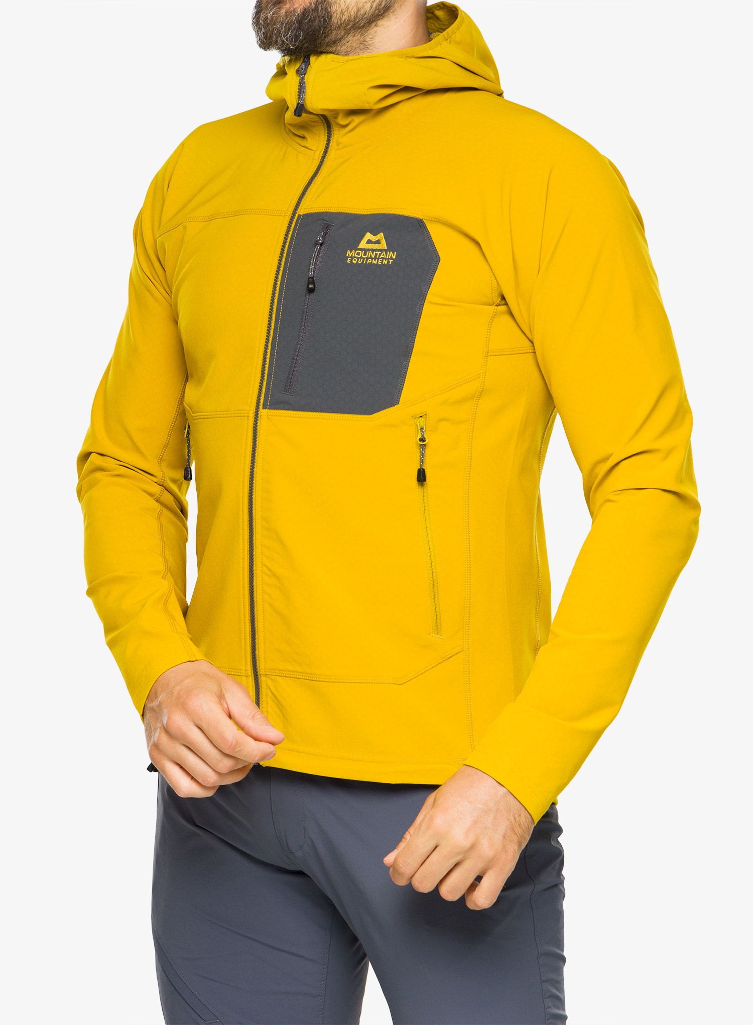 Pánská mikina Mountain Equipment Arrow Hooded Jacket - acid