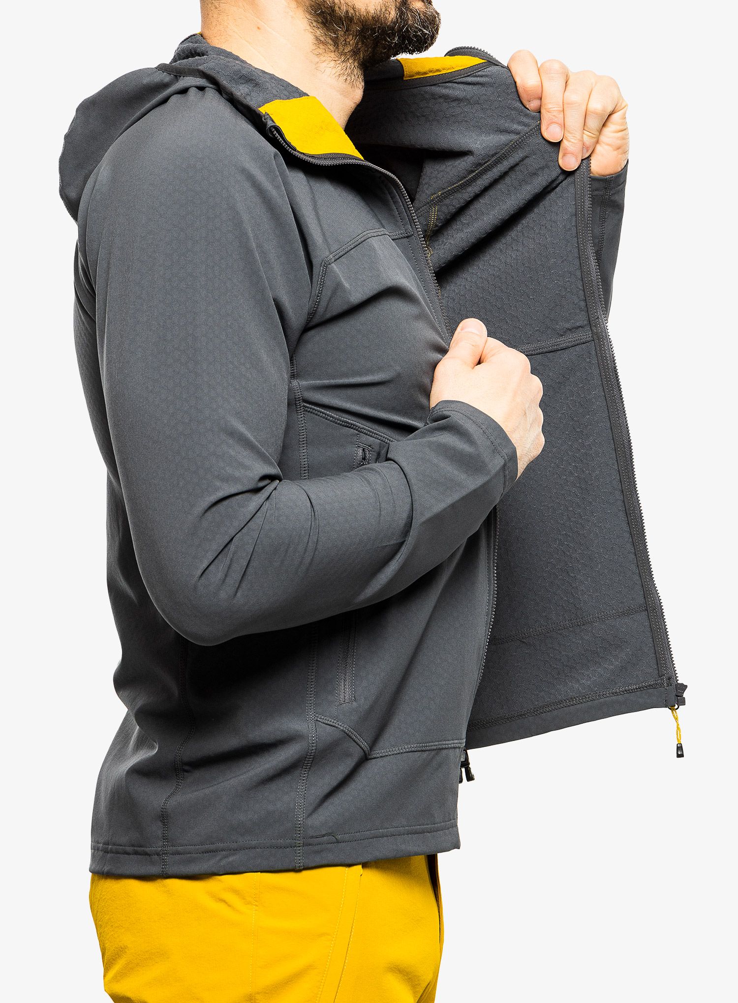 Outdoorova mikina Mountain Equipment Arrow Hooded Jacket - anvil grey