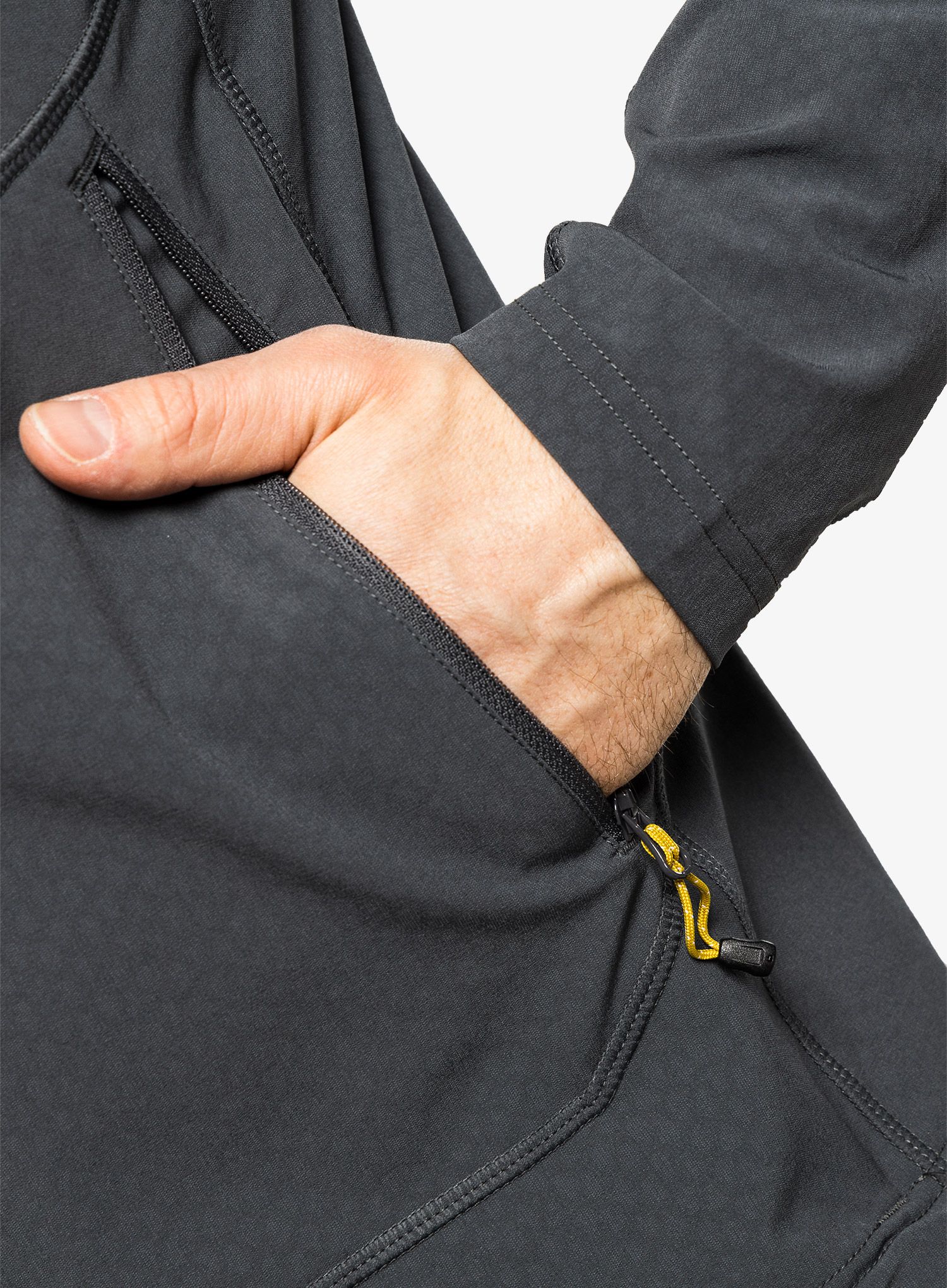 Outdoorova mikina Mountain Equipment Arrow Hooded Jacket - anvil grey