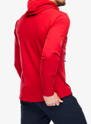 Outdoorova mikina Mountain Equipment Arrow Hooded Jacket - redrock/dusk