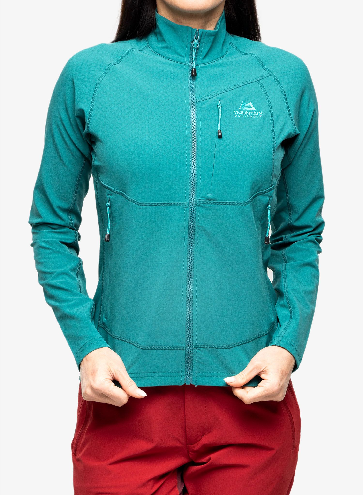 Dámská mikina na lezení Mountain Equipment Arrow Jacket - spruce