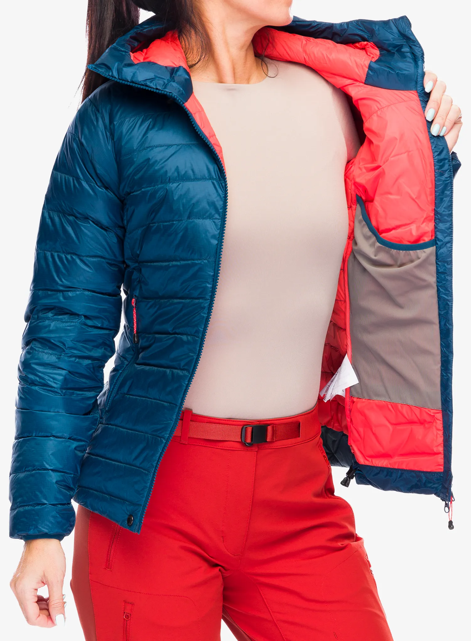 Dámská péřová bunda Mountain Equipment Baltoro Jacket - majolica blue
