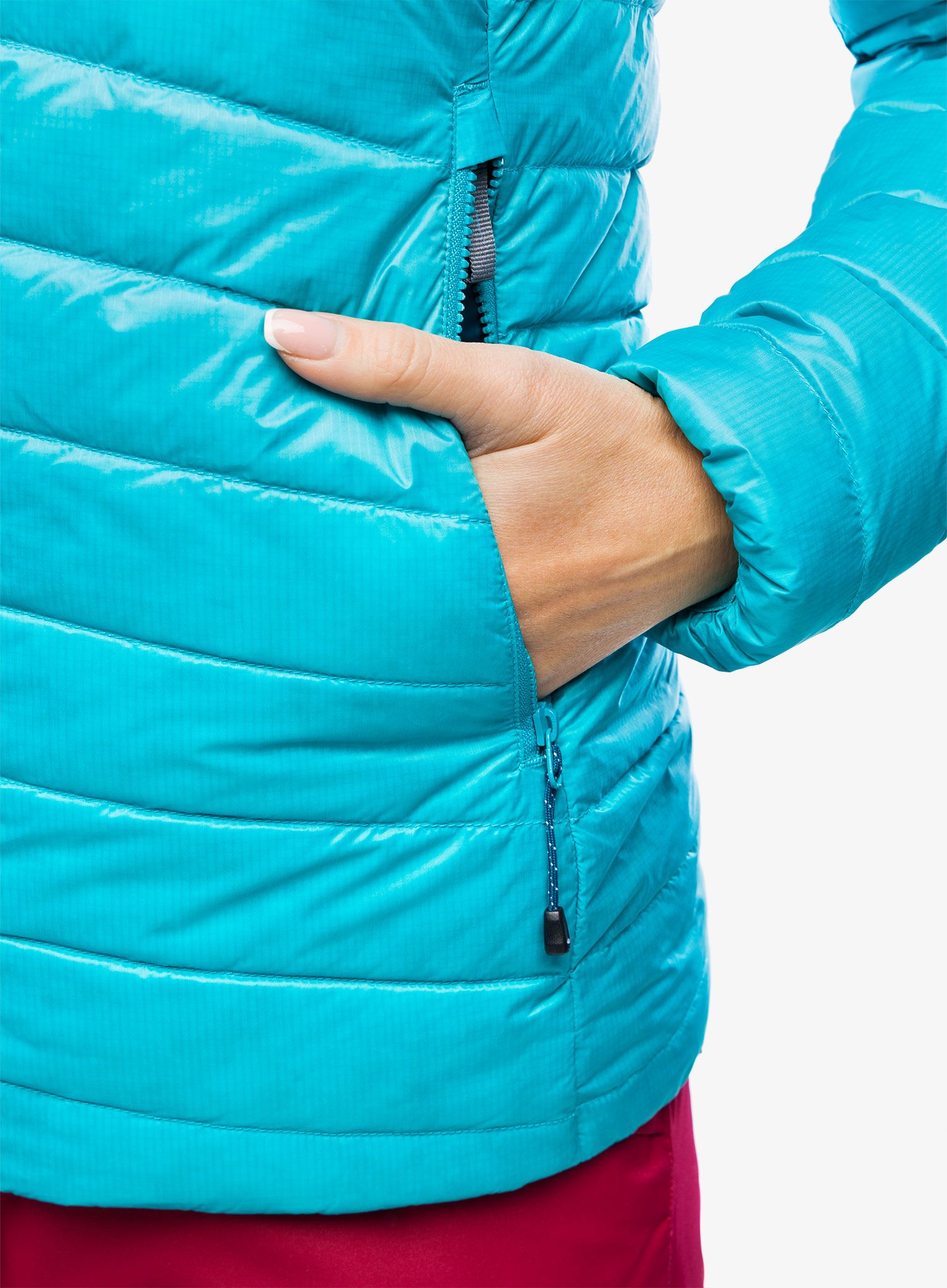 Dámská péřová bunda Mountain Equipment Baltoro Jacket - topaz